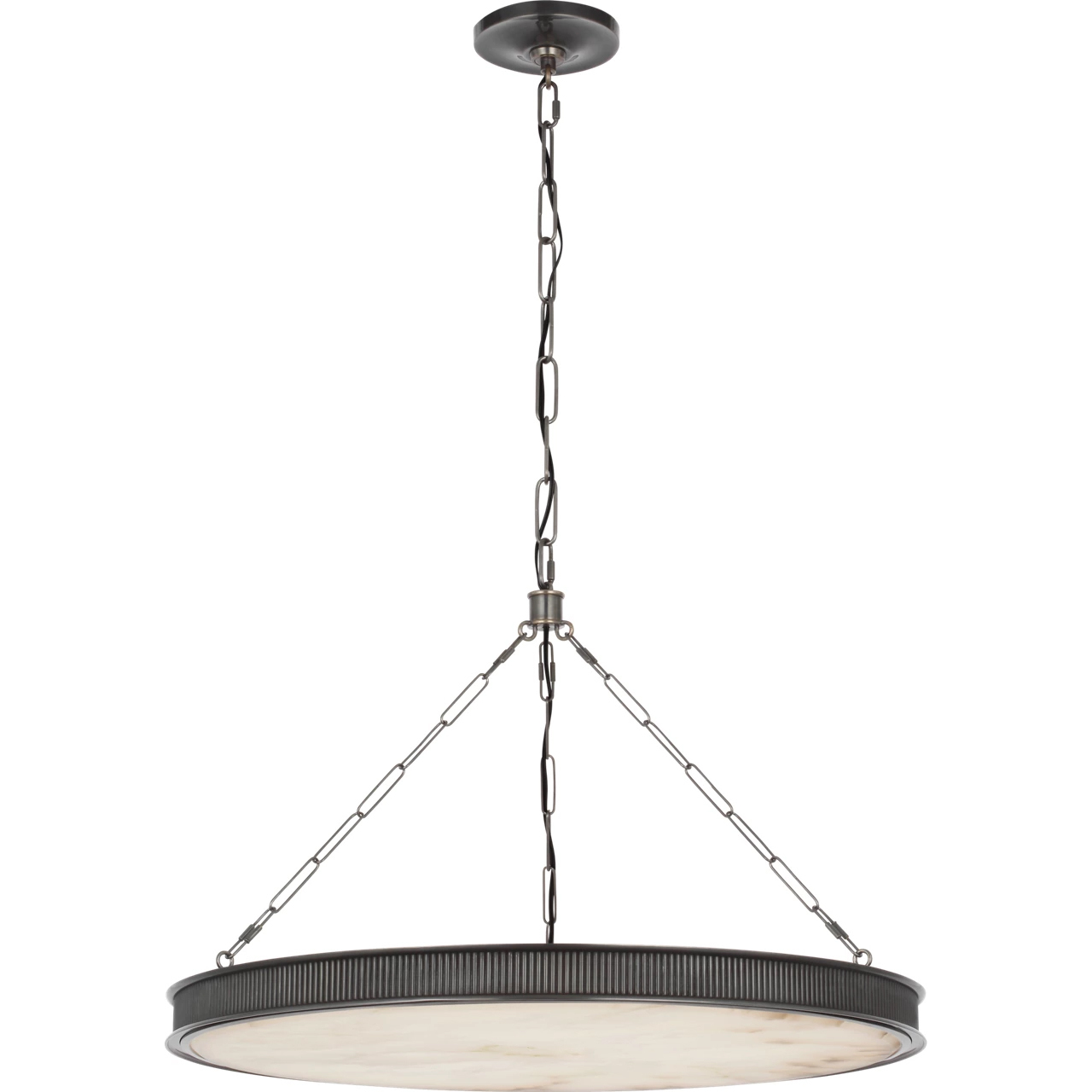 Marie Flanigan Matthew LED 30 inch Polished Nickel Chandelier Ceiling Light