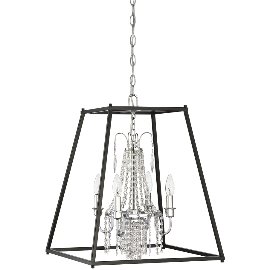 Maisie 4 Light 18 inch Chrome Foyer Ceiling Light