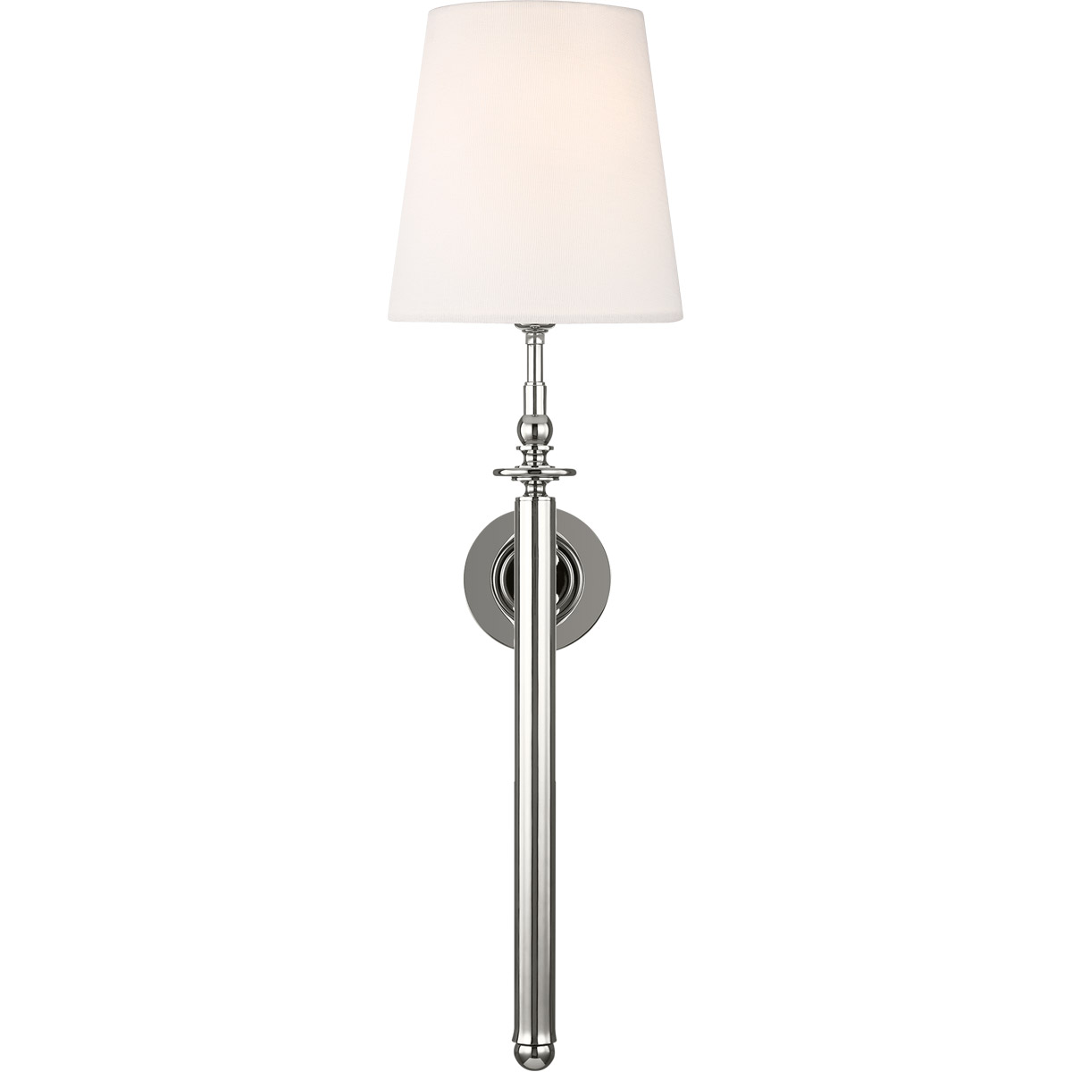 TOB by Thomas O'Brien Capri 1 Light 8 inch Polished Nickel Wall Sconce Wall Light