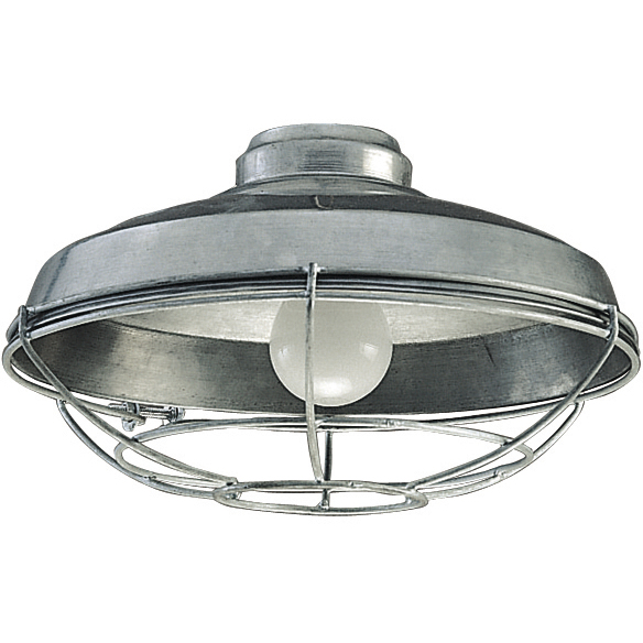 Universal LED Aged Bronze Textured Outdoor Fan Bowl Light Kit, Bowl