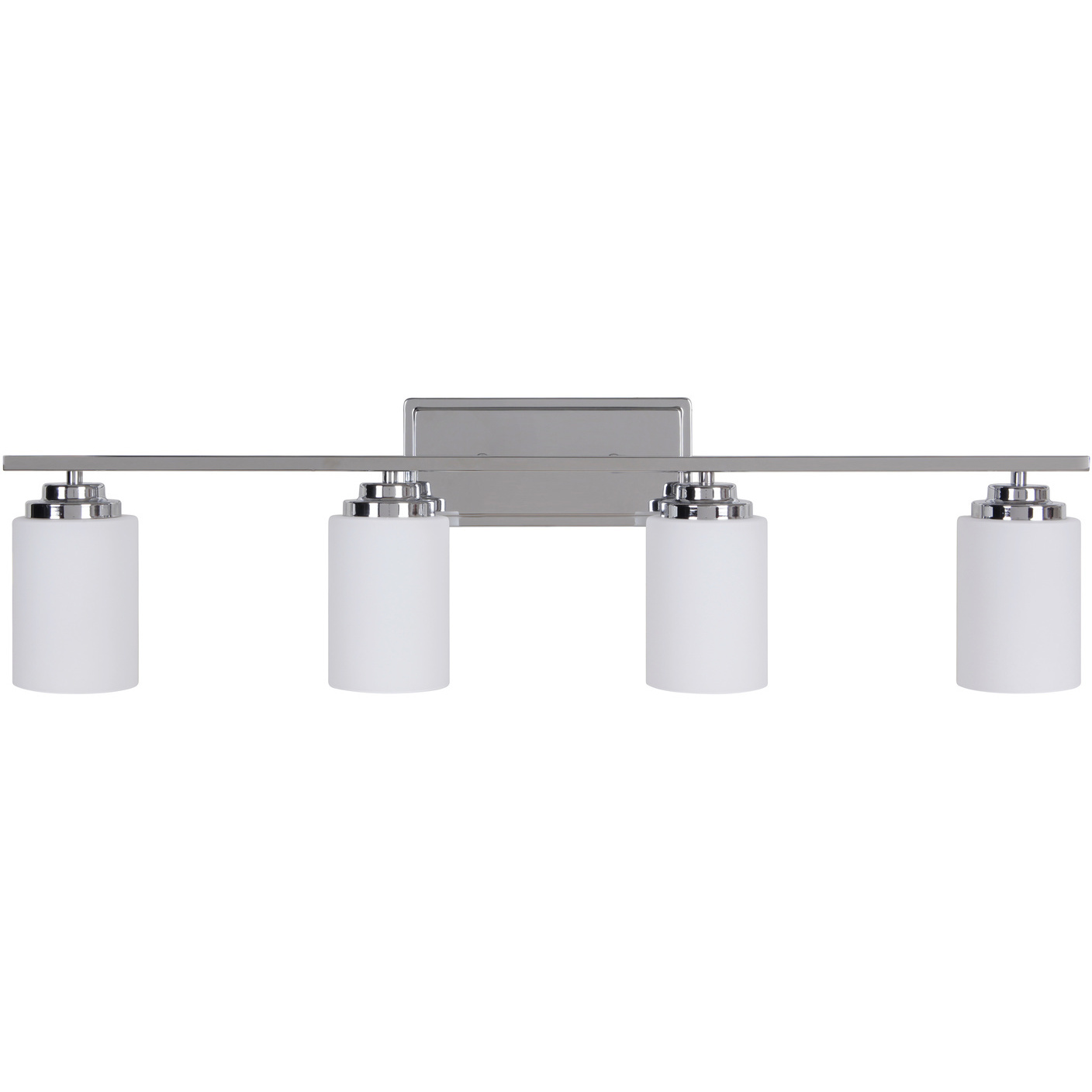Albany 4 Light 35 inch Chrome Vanity Light Wall Light