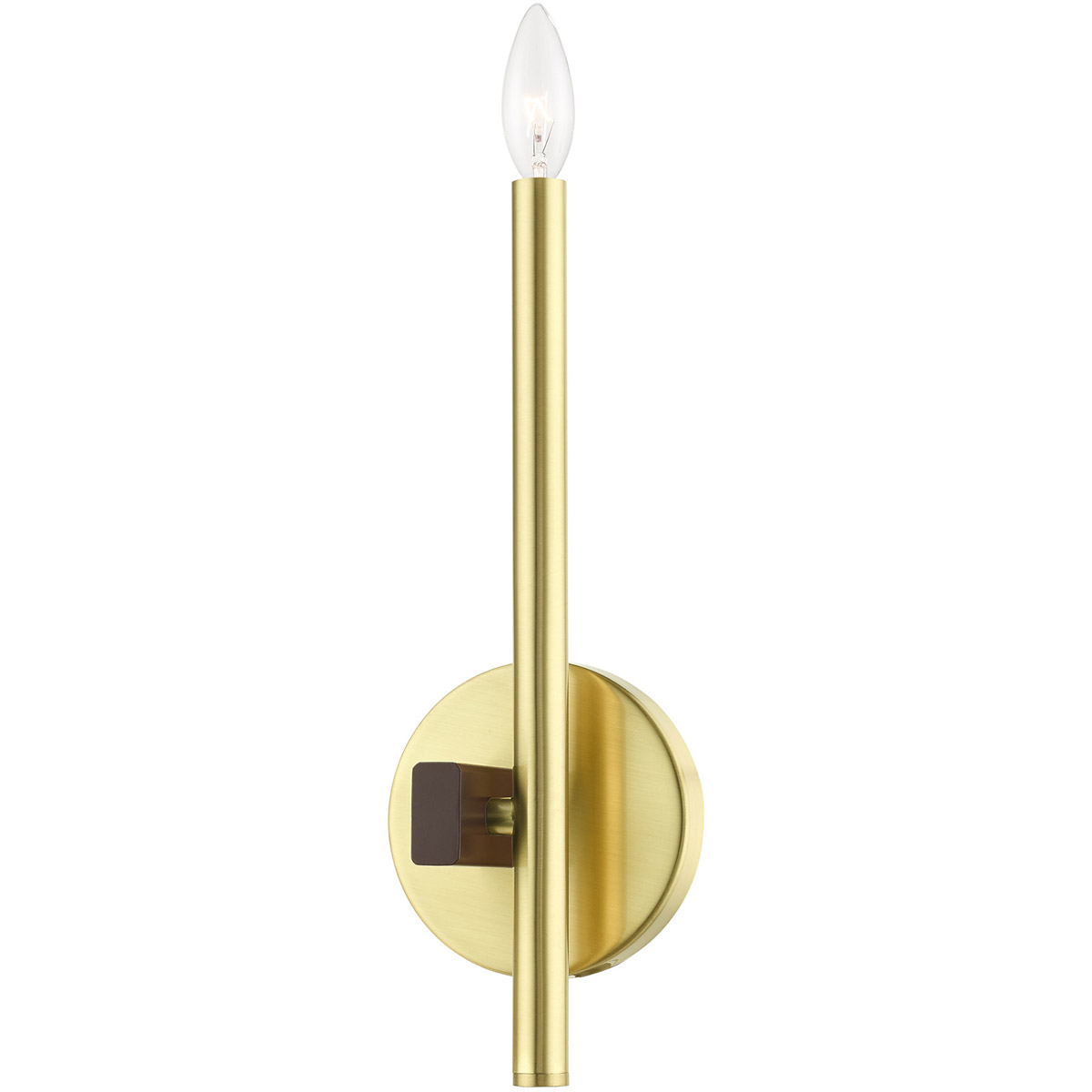 Denmark 1 Light 5.13 inch Satin Brass ADA ADA Single Sconce Wall Light