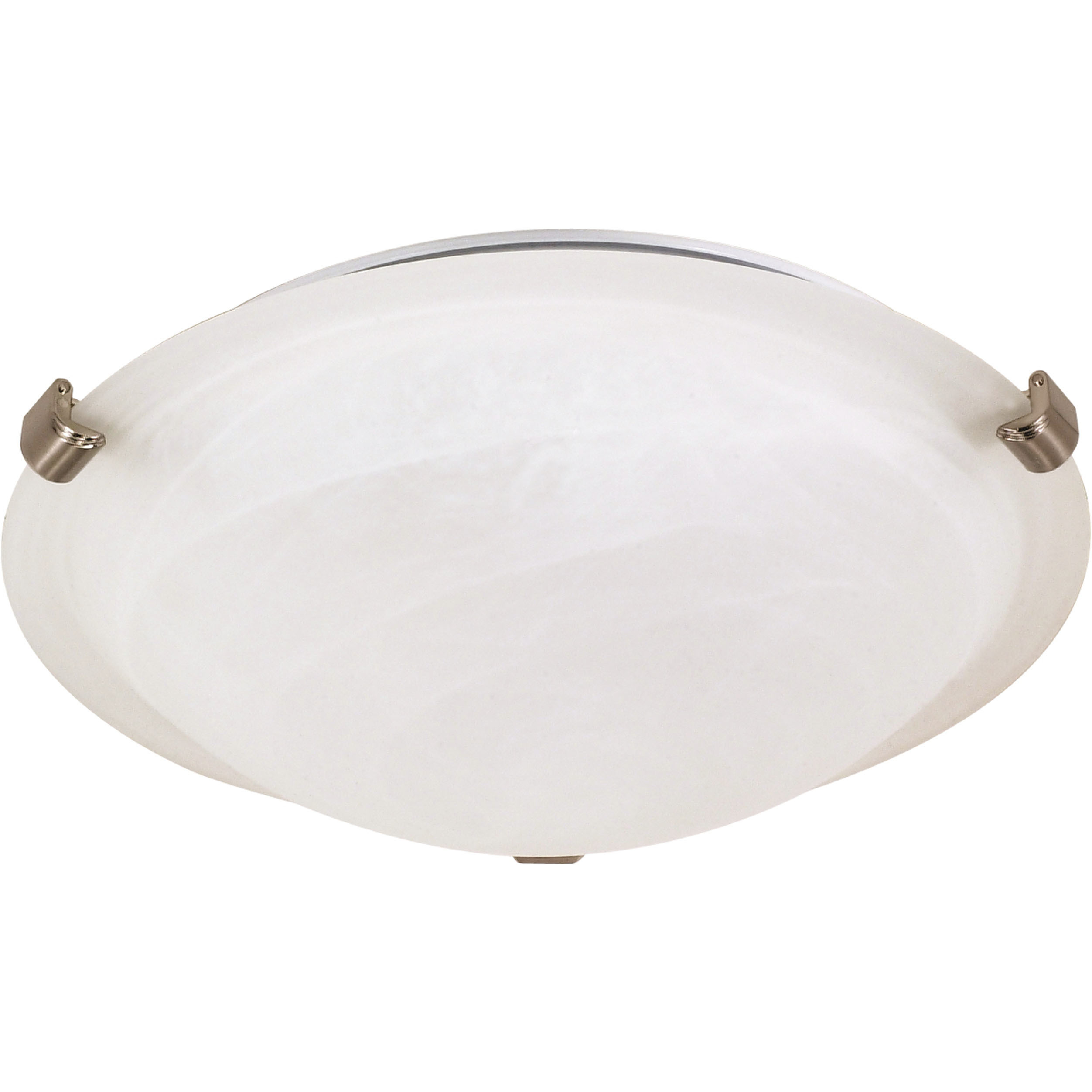 Brentwood 2 Light 16 inch Brushed Nickel Flush Mount Ceiling Light