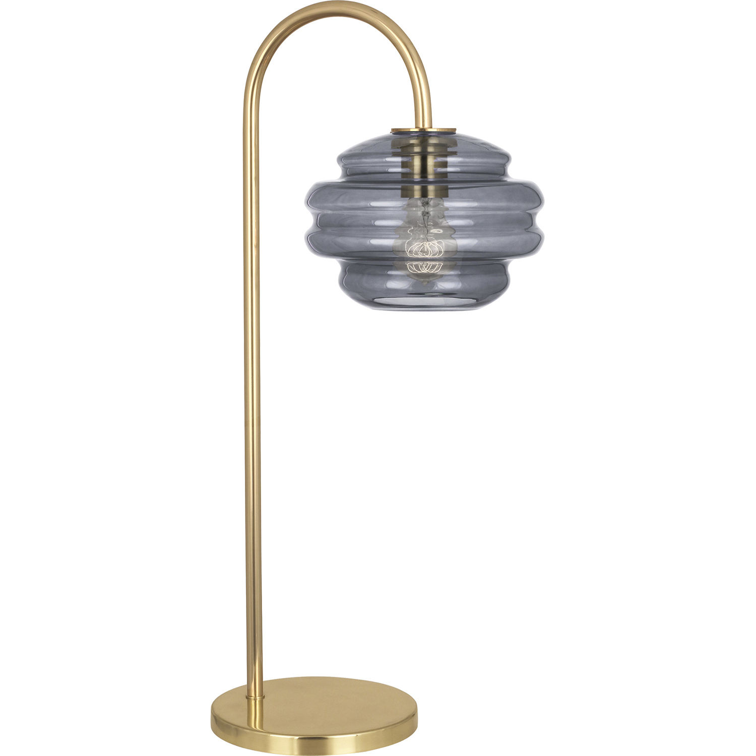 Horizon 27.75 inch 60 watt Smoke Gray Table Lamp Portable Light