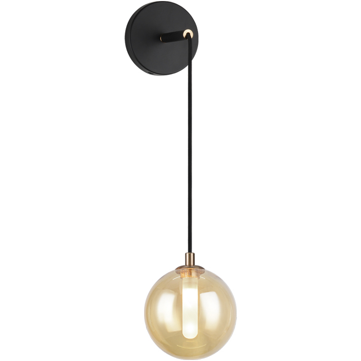 Magma 1 Light 5.88 inch Amber Wall Sconce Wall Light