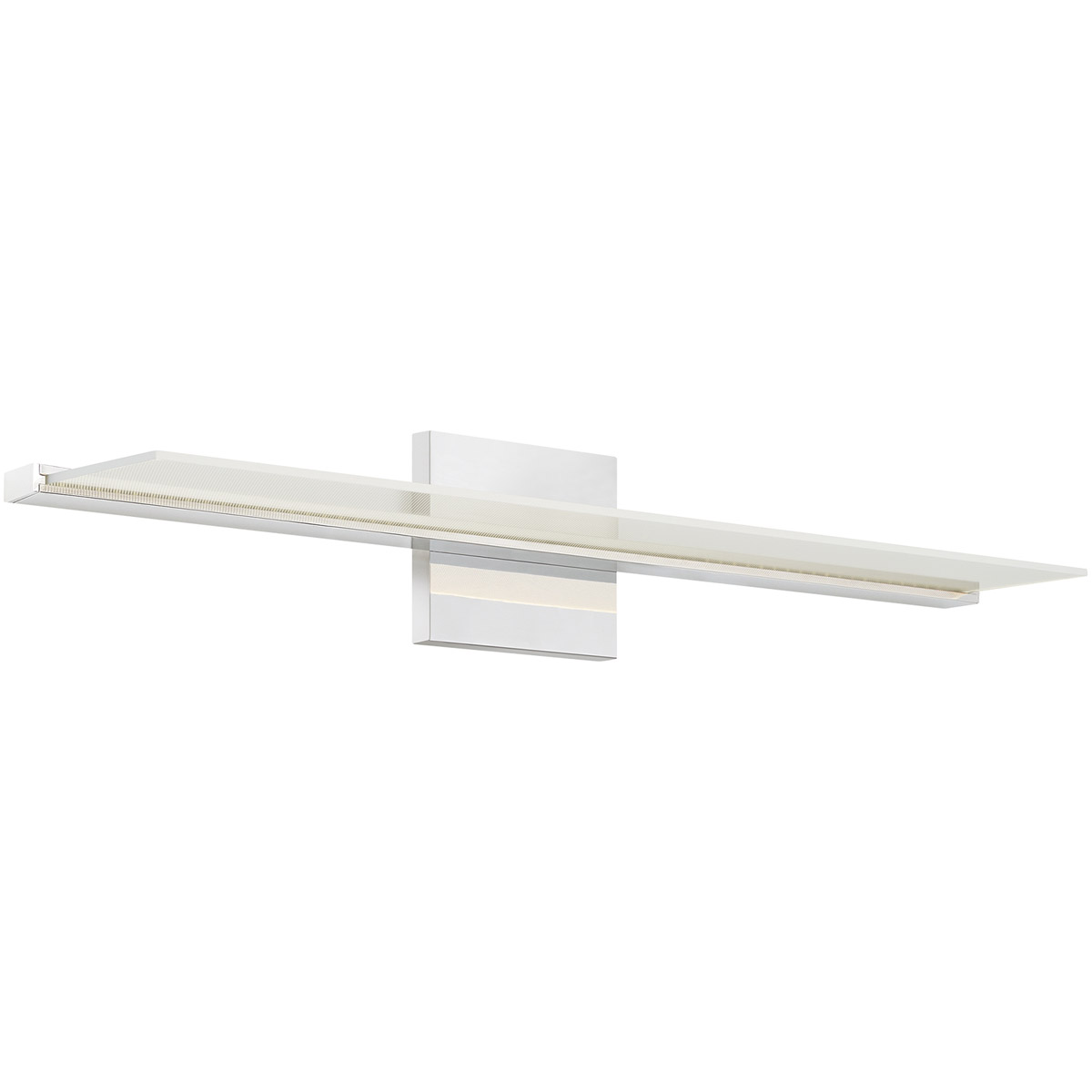 Sean Lavin Span LED 24.6 inch Nightshade Black Bath Light Wall Light in LED 90 CRI 3000K 277V, Direct/Indirect, Integrated LED
