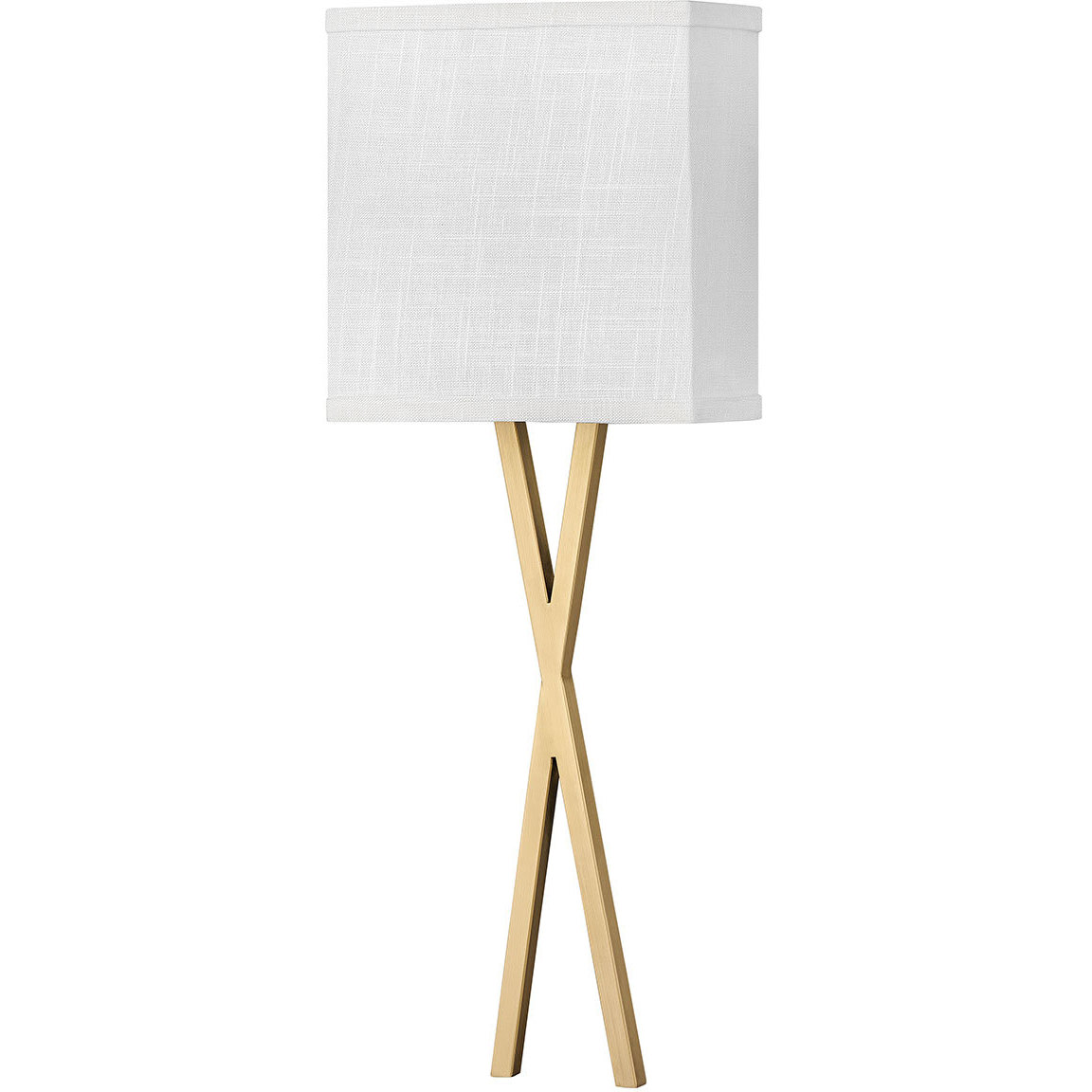 Galerie Axis LED 8 inch Heritage Brass ADA Indoor Wall Sconce Wall Light