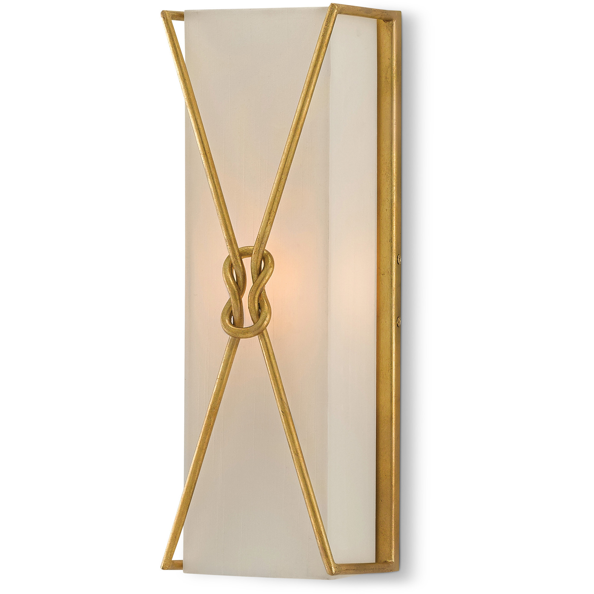 Ariadne 1 Light 6 inch Contemporary Gold Leaf Wall Sconce Wall Light