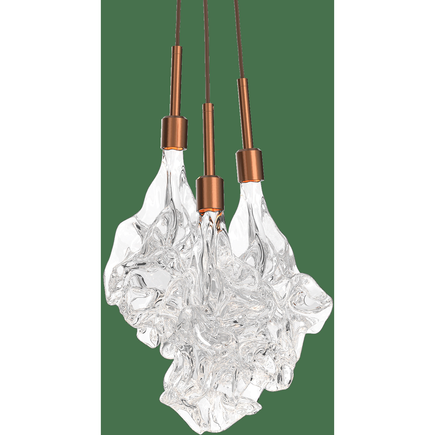 Blossom LED 9.7 inch Burnished Bronze Pendant Ceiling Light in 2700K LED, Cluster
