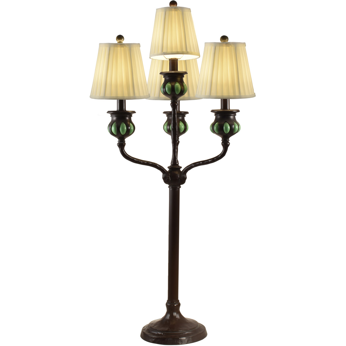 Springdale 39 inch 60.00 watt Antique Bronze Buffet Lamp Portable Light