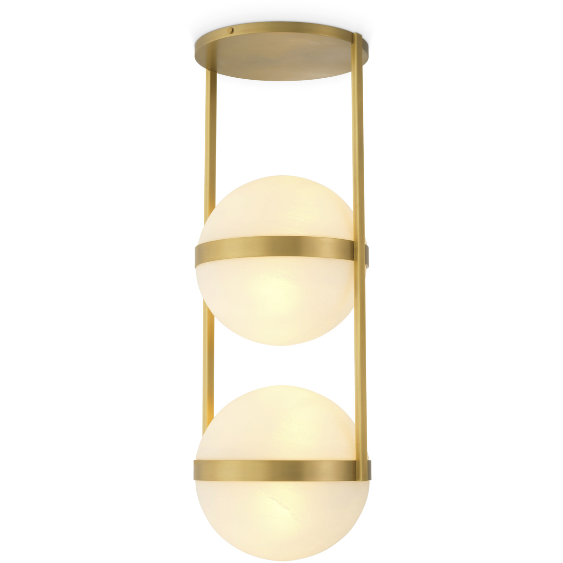 Dover 8 Light 14.17 inch White Glass and Antique Brass Ceiling Lamp Ceiling Light