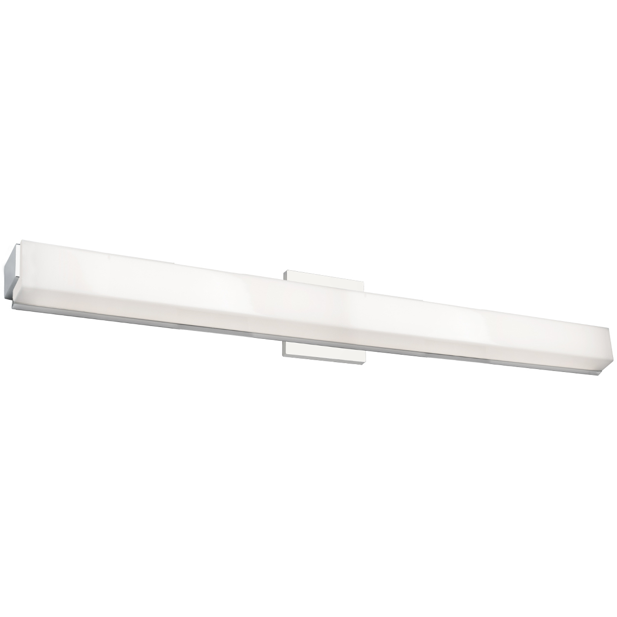 Latitude LED 36.75 inch Chrome Vanity Light Wall Light