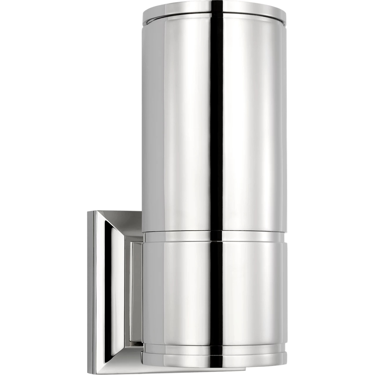 Chapman & Myers Provo LED 4.5 inch Polished Nickel Canister Wall Light