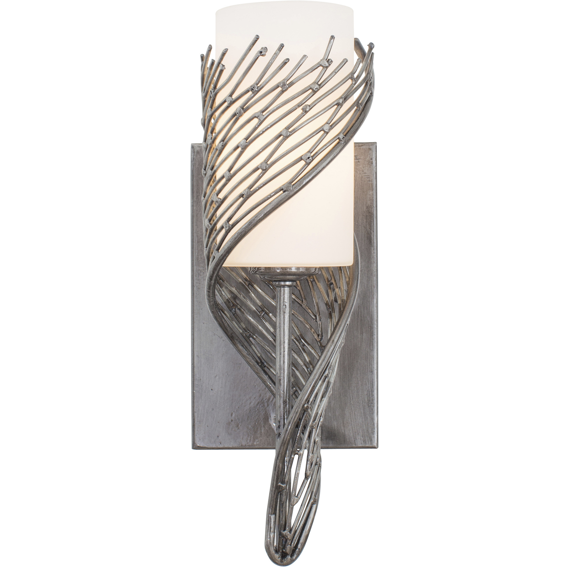 Flow 1 Light 4.5 inch Steel Left Sconce Wall Light