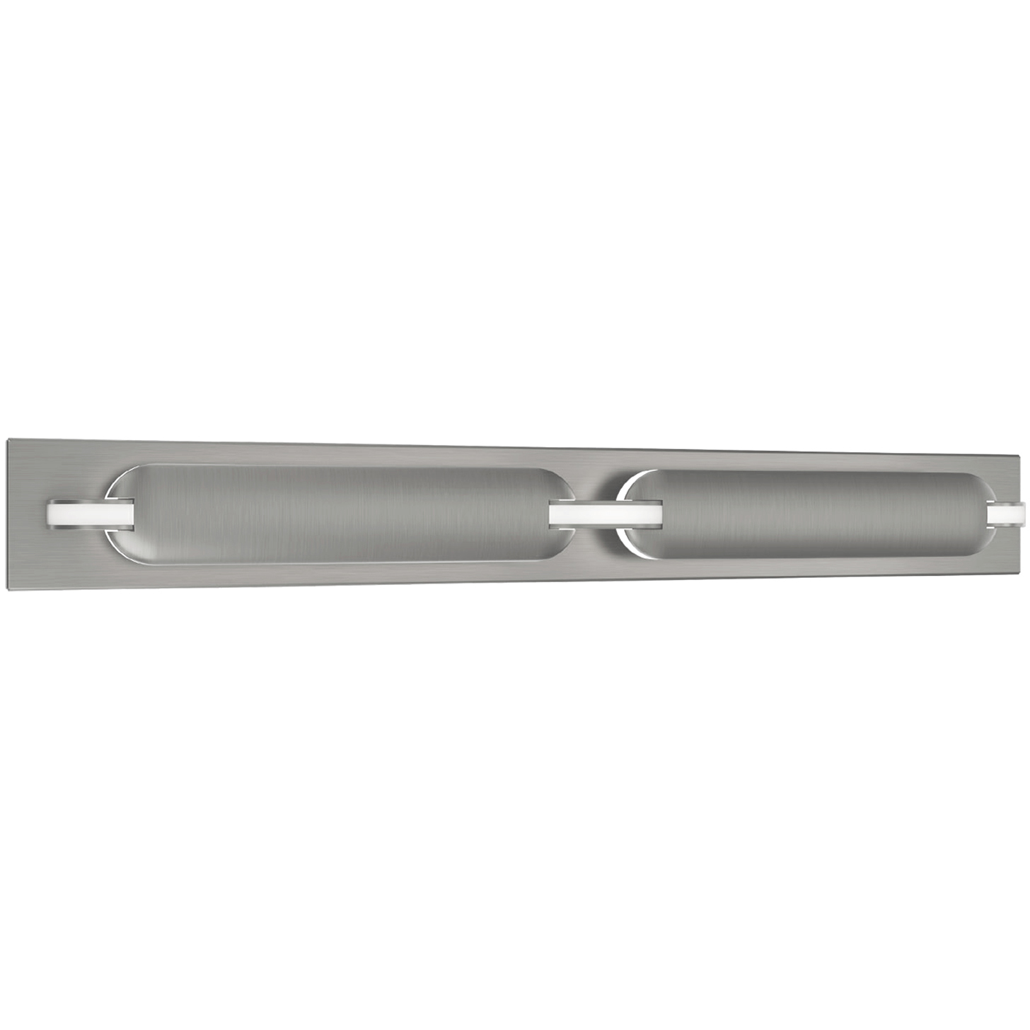 Spectacle LED 24 inch Brushed Nickel Bath Vanity & Wall Light in 3000K, dweLED