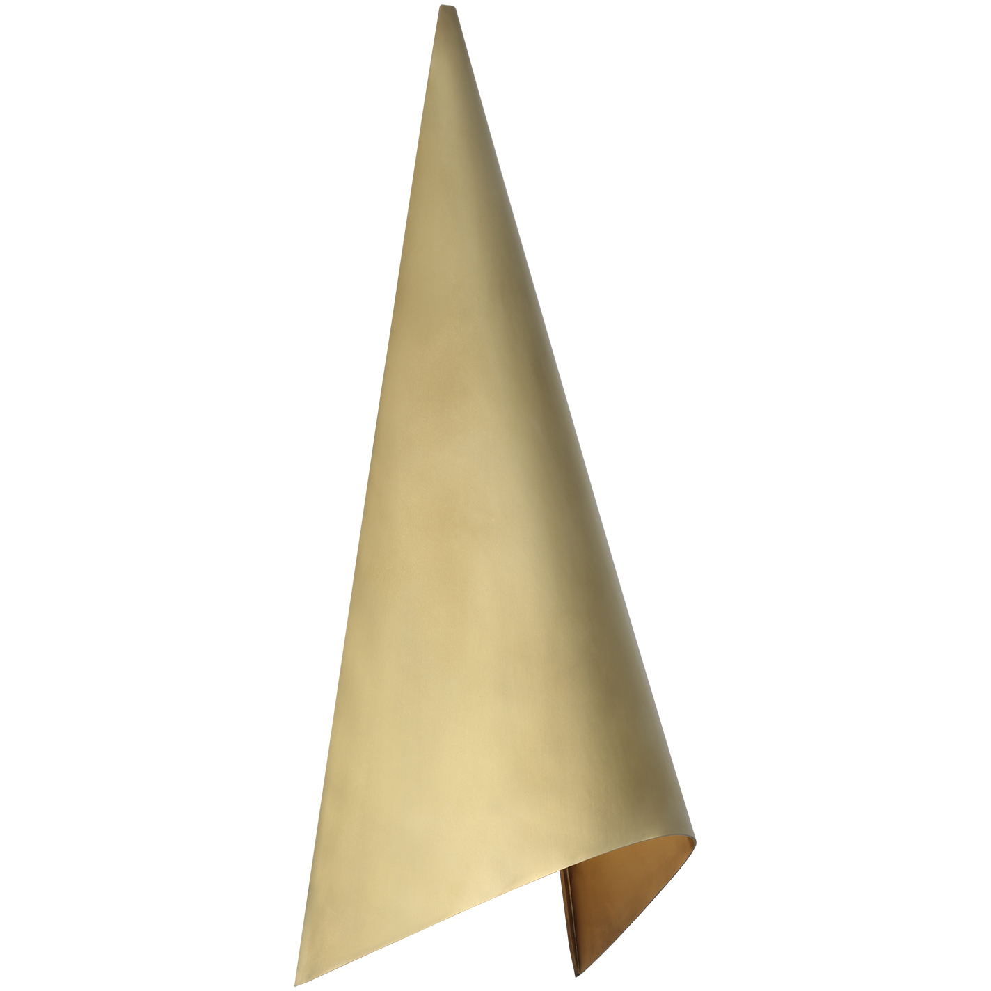 Kelly Wearstler Piel LED 13.5 inch Antique-Burnished Brass Wall Wash Wall Light