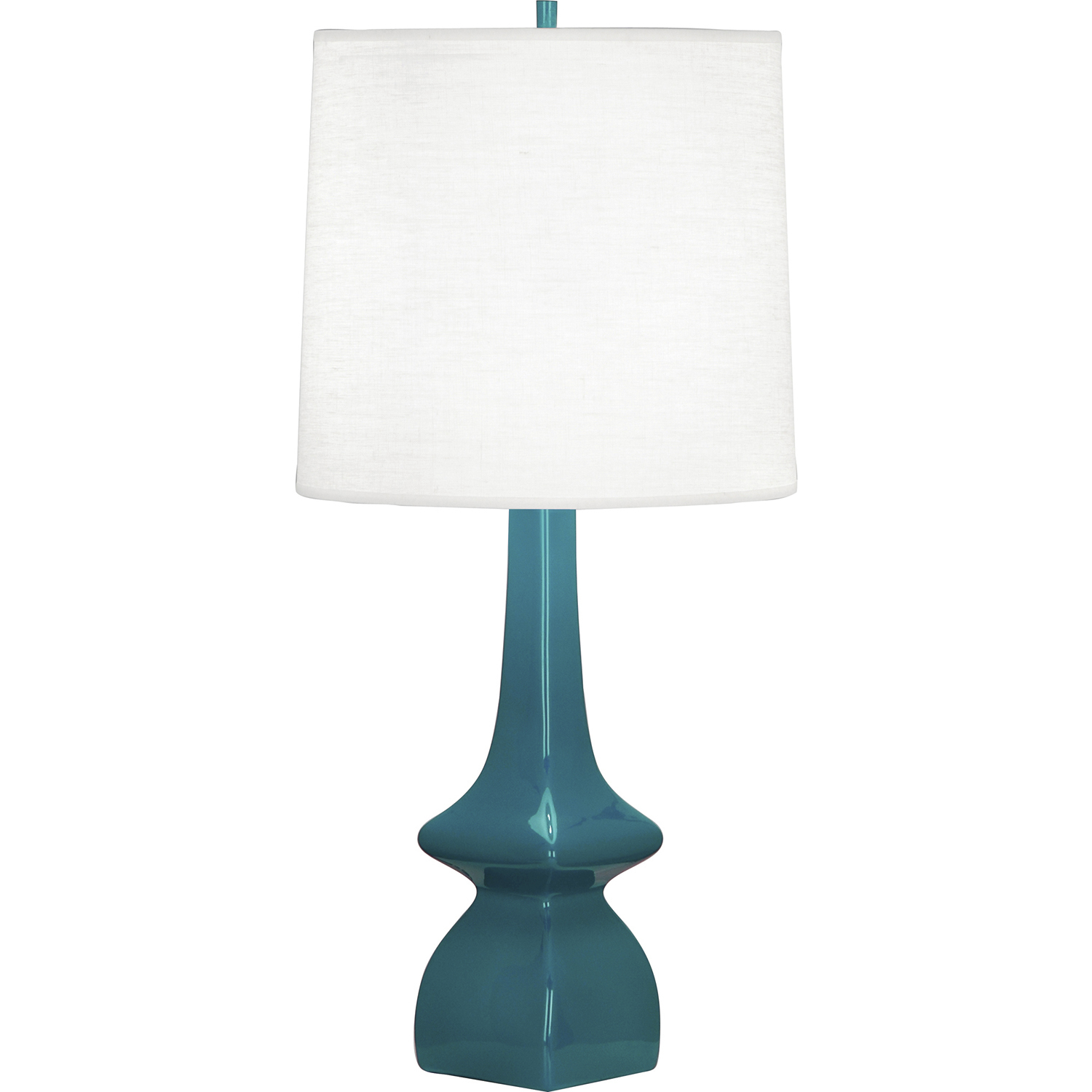 Jasmine 31 inch 150 watt Peacock Table Lamp Portable Light