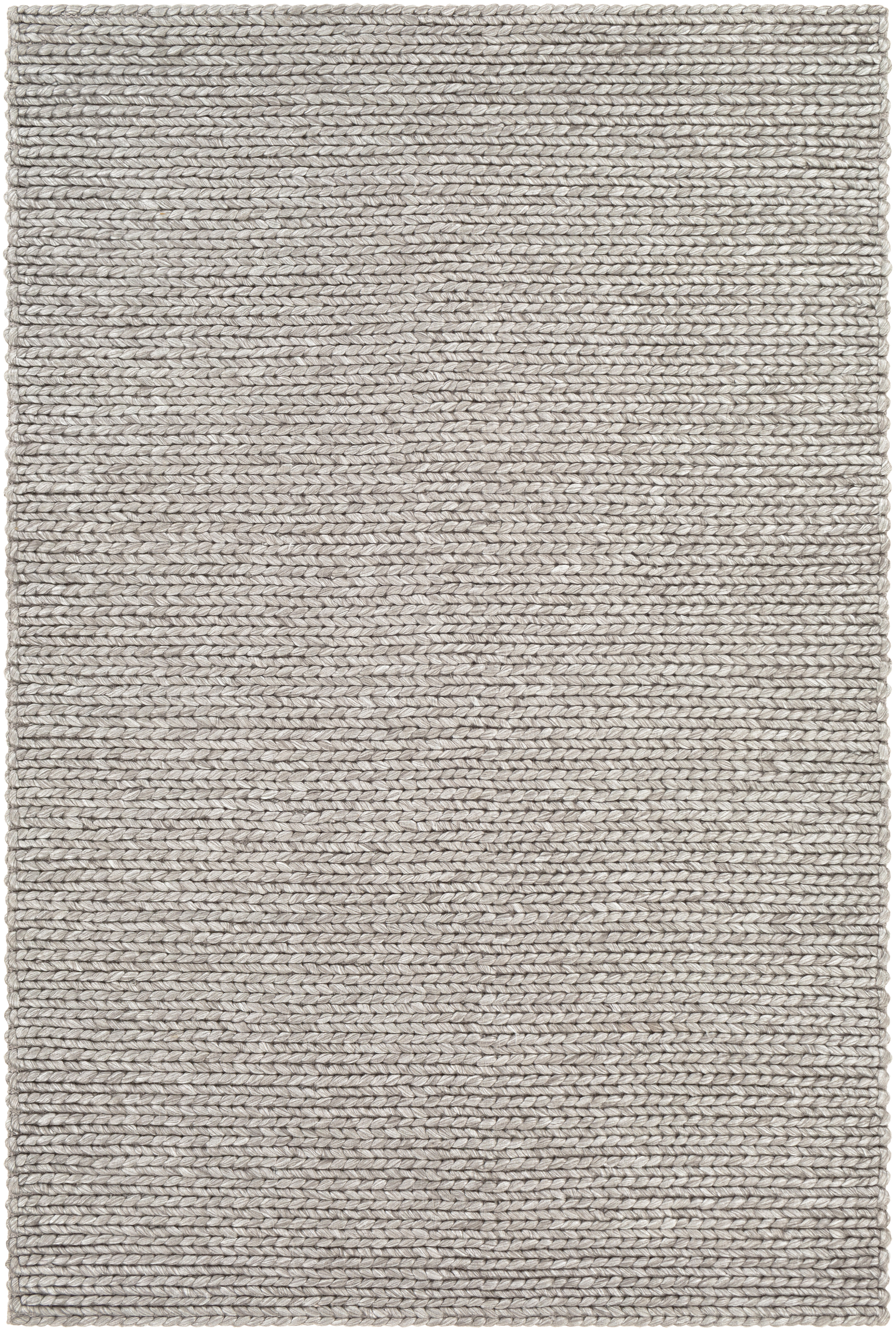 Ozark 36 X 24 inch Medium Gray Rug in 2 x 3, Rectangle