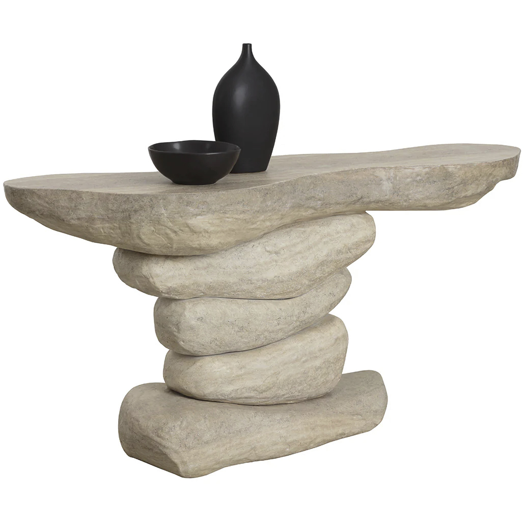 Torbay 74 X 37 inch Natural Outdoor Console Table