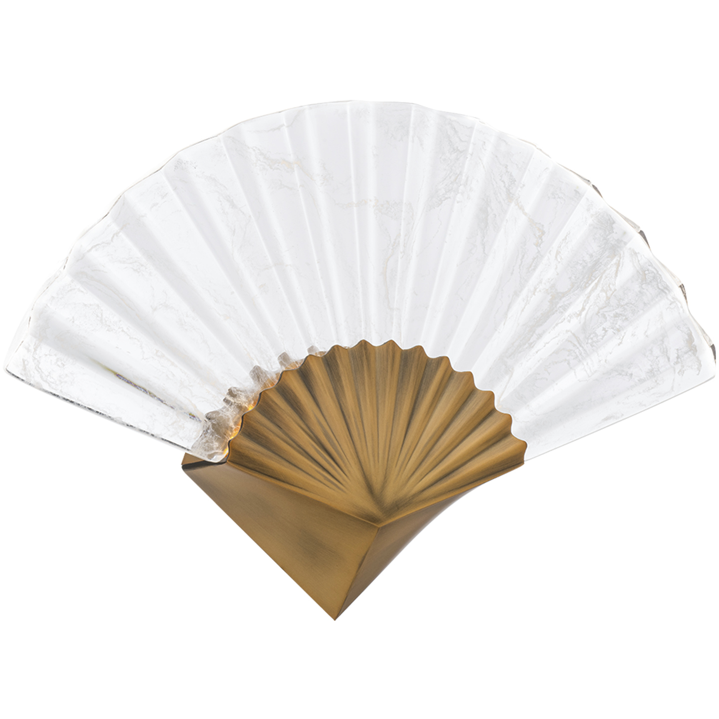 Sensu 1 Light Aged Brass ADA Wall Sconce Wall Light