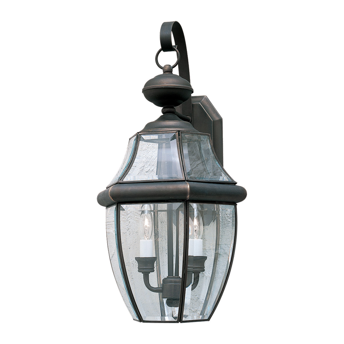 Signature 2 Light 21 inch Royal Bronze Outdoor Wall Light