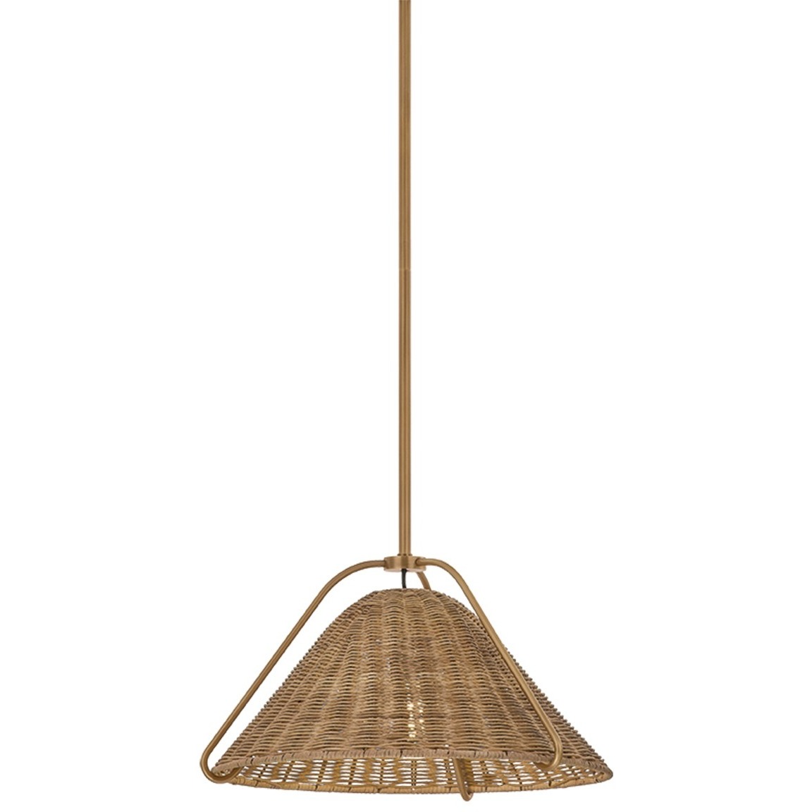 Richard 1 Light 17.25 inch Patina Brass Pendant Ceiling Light