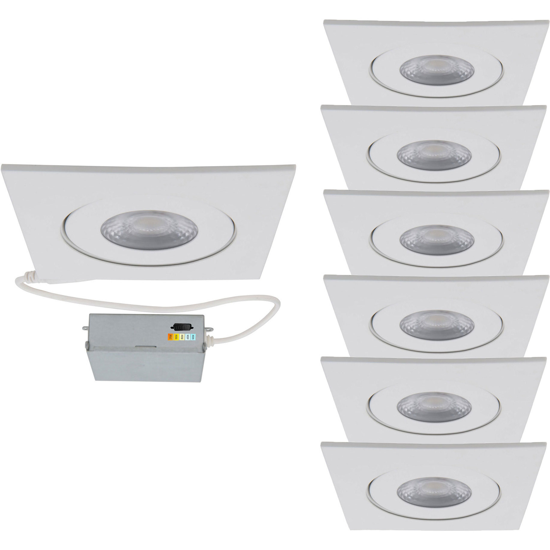Lotos LED White Recessed Lighting in 6, WAC Limited
