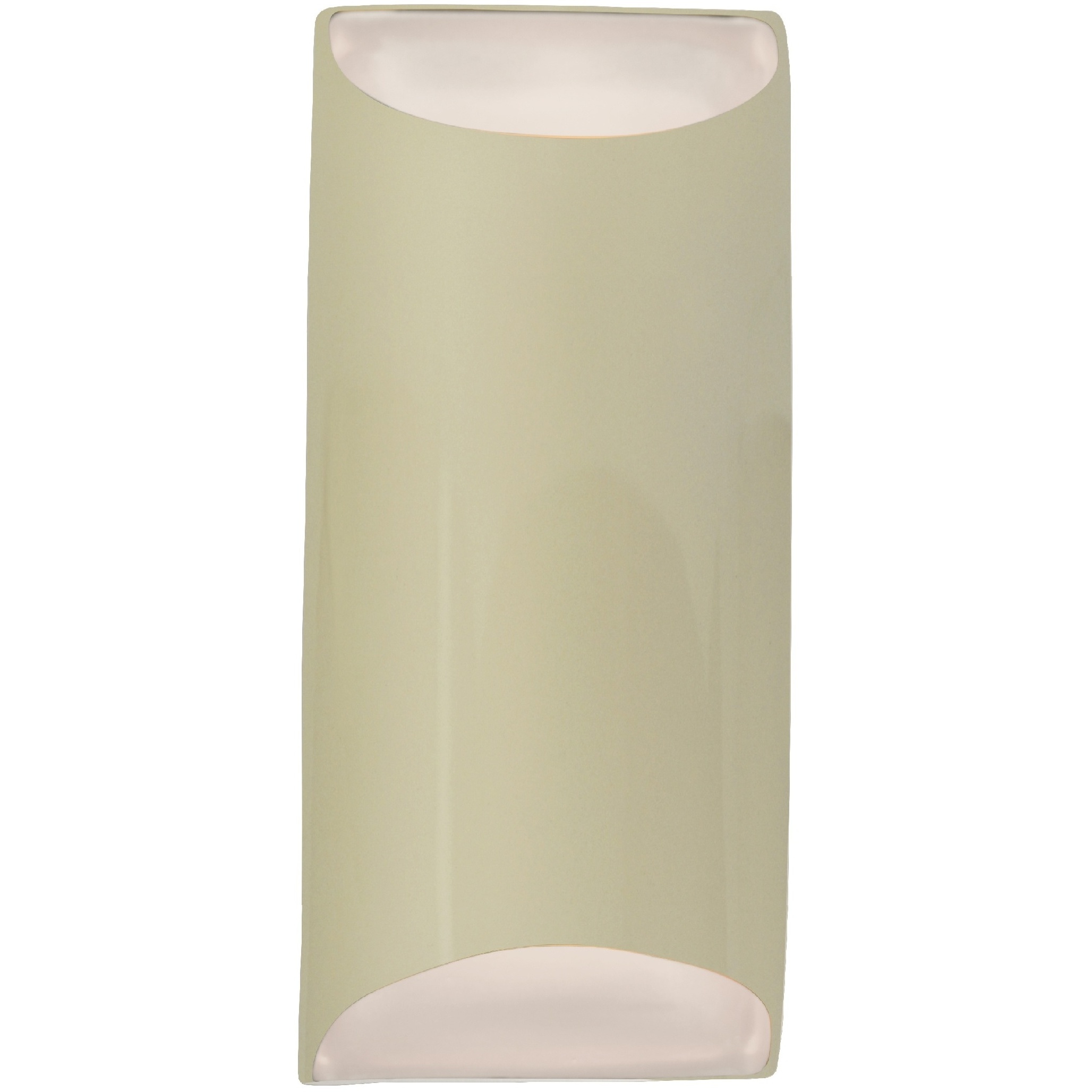 Ambiance LED 7 inch Vanilla Gloss ADA Wall Sconce Wall Light