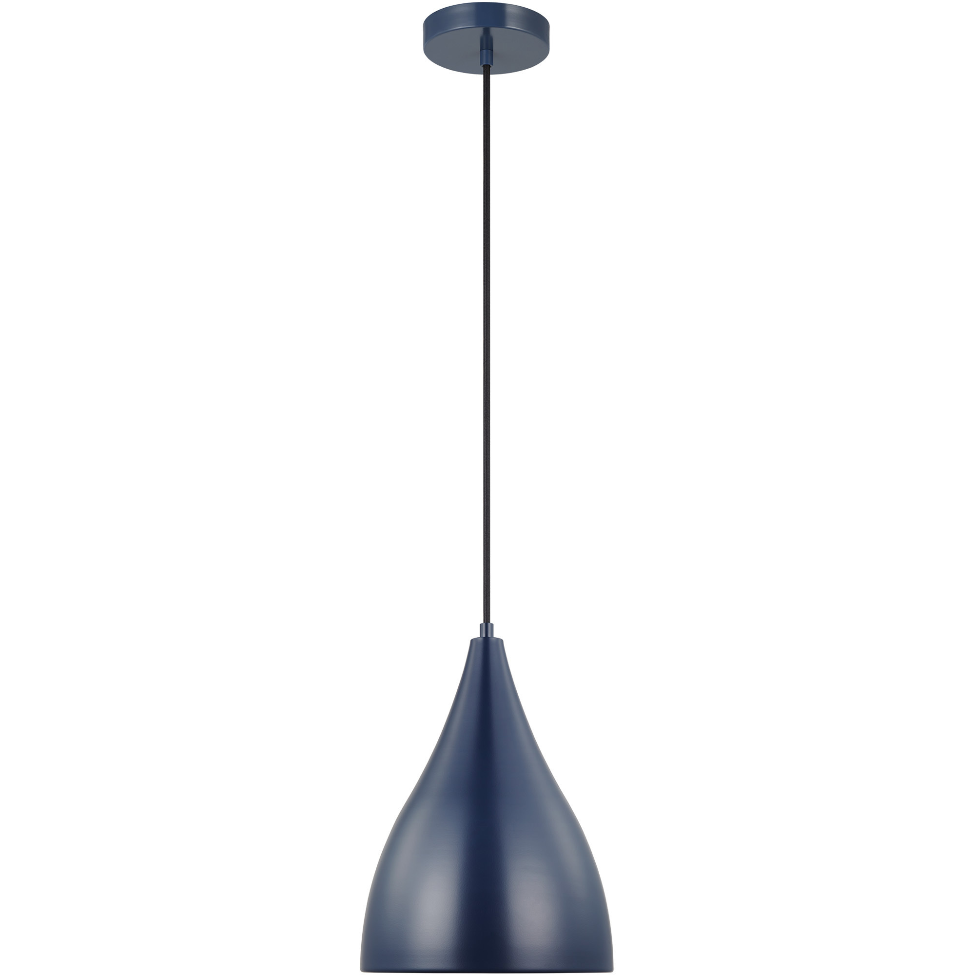 Oden 1 Light 9 inch Navy Pendant Ceiling Light