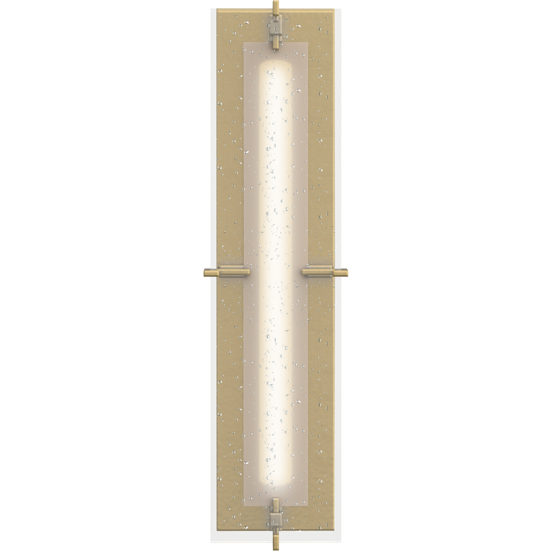 Ethos LED 5.8 inch Modern Brass ADA Sconce Wall Light, Large