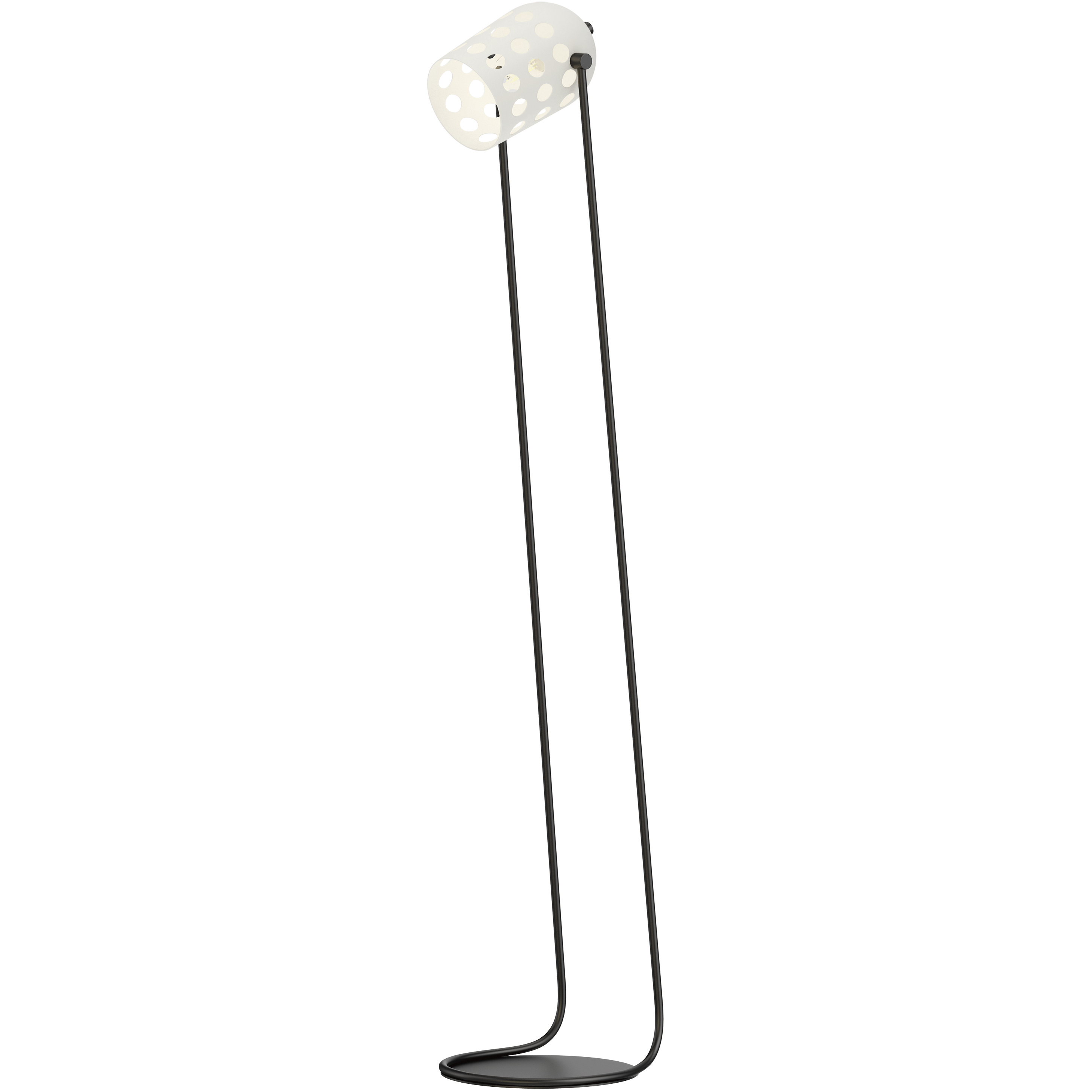 Dottie 67.5 inch 40 watt Black Floor Lamp Portable Light
