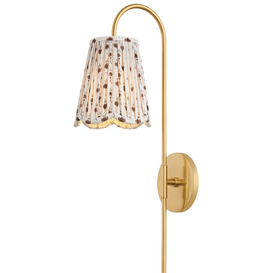 Dorothy 1 Light 5.5 inch Aged Brass Wall Sconce Wall Light