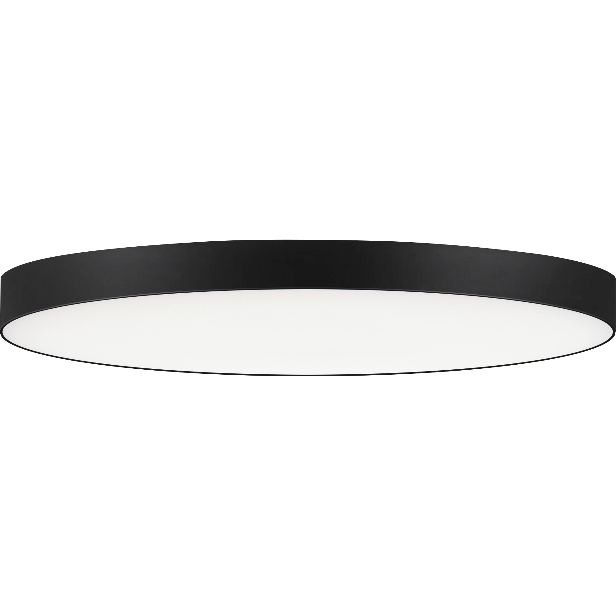 Trim LED 11 inch Black Flush Mount Ceiling Light