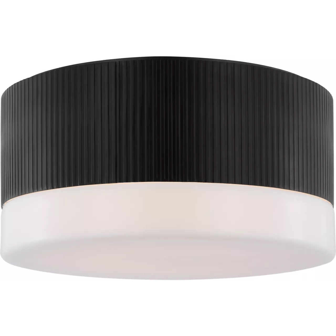 Thomas O'Brien Ace LED 12 inch Bronze Flush Mount Ceiling Light