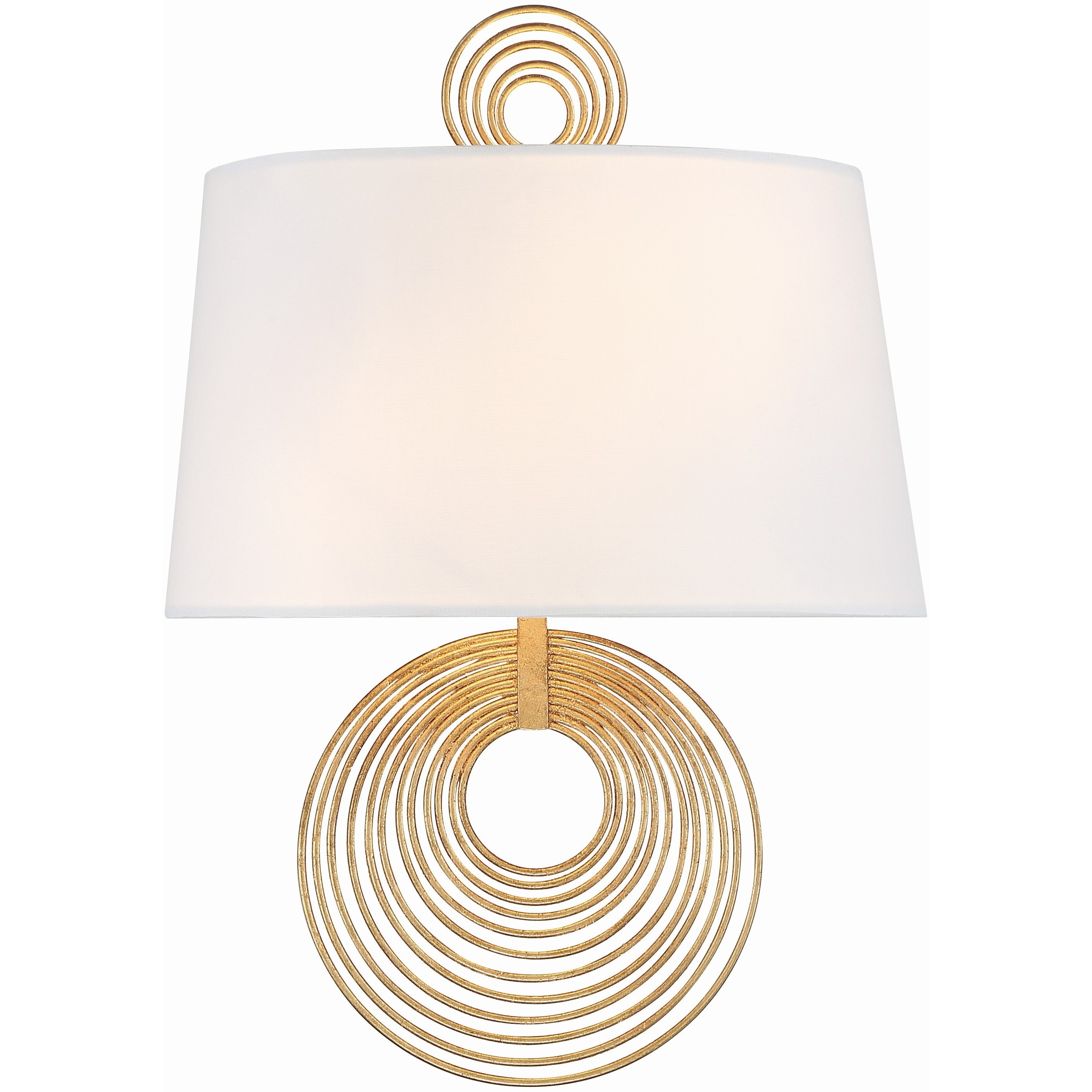 Doral Bath Wall Light in Renaissance Gold