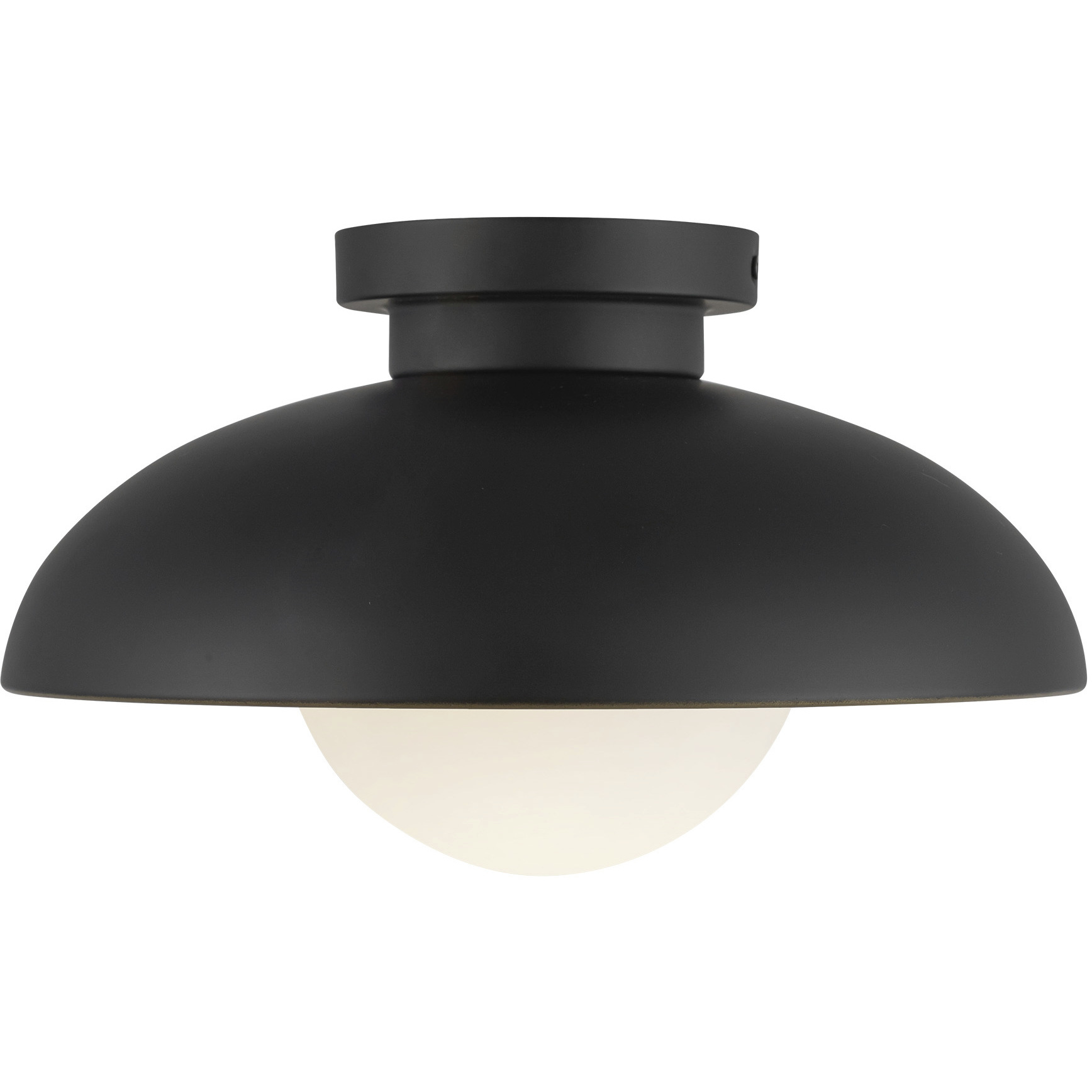 Alora Mood Rubio 1 Light 10.88 inch Matte Black Flush Mount Ceiling Light