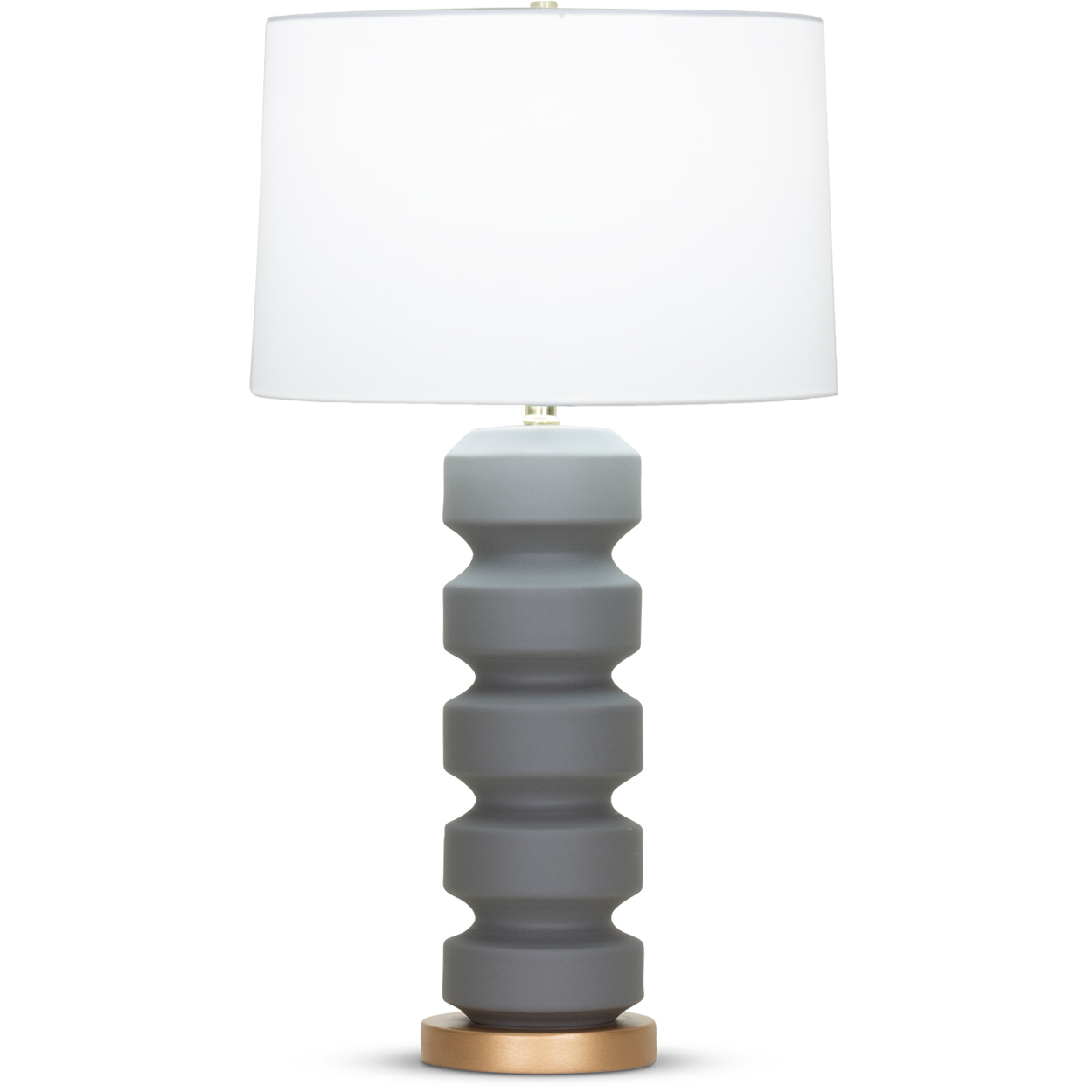 Luca 28.5 inch 150.00 watt Charcoal Grey Matte Table Lamp Portable Light