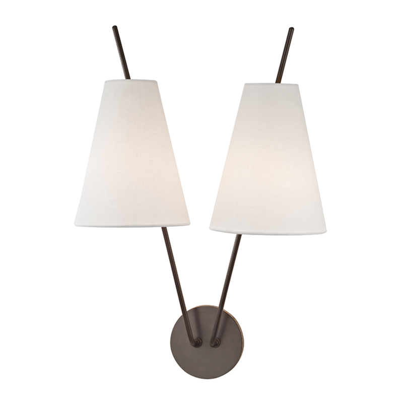 Campagna 2 Light 14 inch Old Bronze Wall Sconce Wall Light