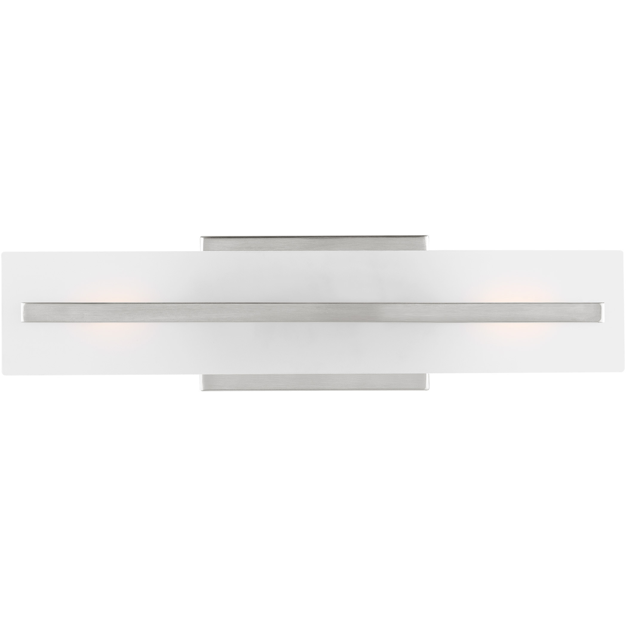 Dex 2 Light 4.75 inch Brushed Nickel Bath Vanity Wall Light