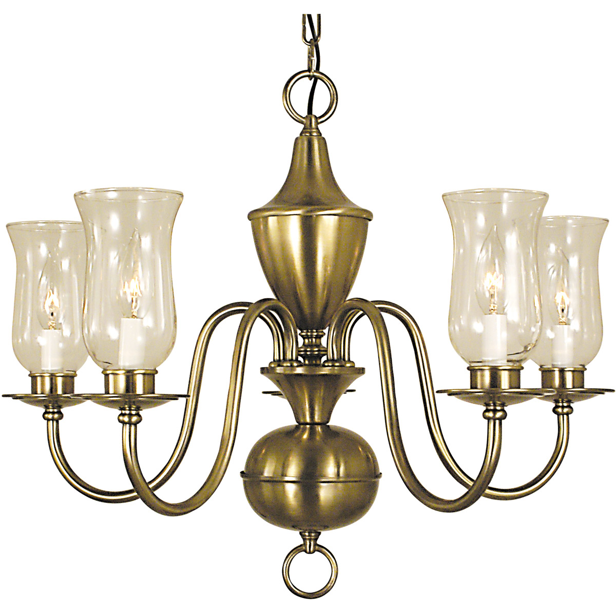 Jamestown 5 Light 25 inch Matte Black Dining Chandelier Ceiling Light
