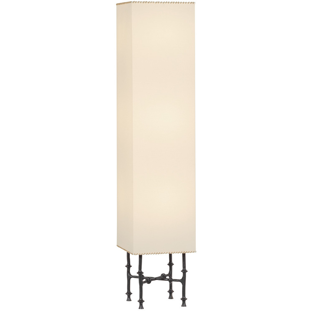 Cy 56.25 inch 15 watt Black Iron Floor Lamp Portable Light
