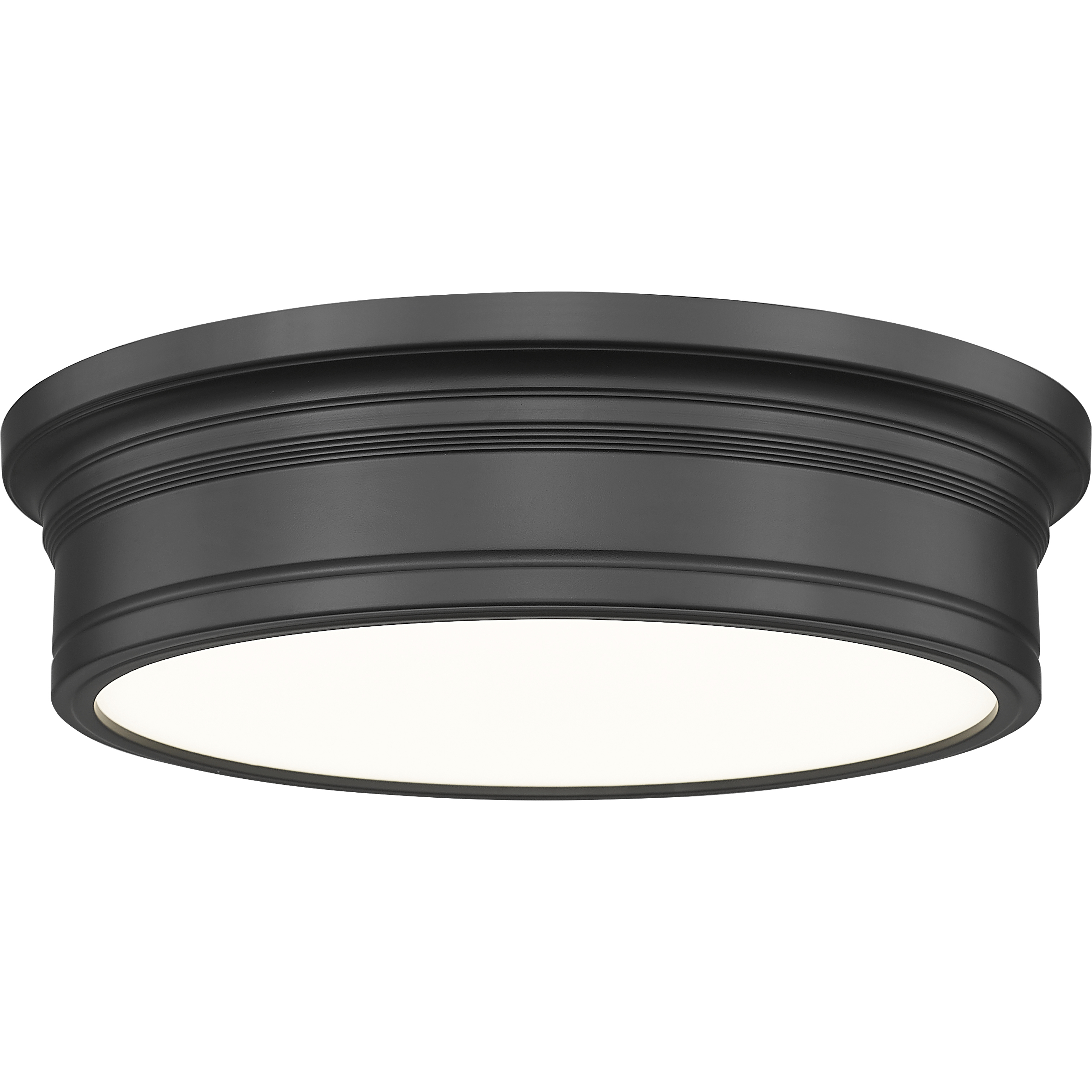Bentley LED 16 inch Matte Black Flush Mount Ceiling Light