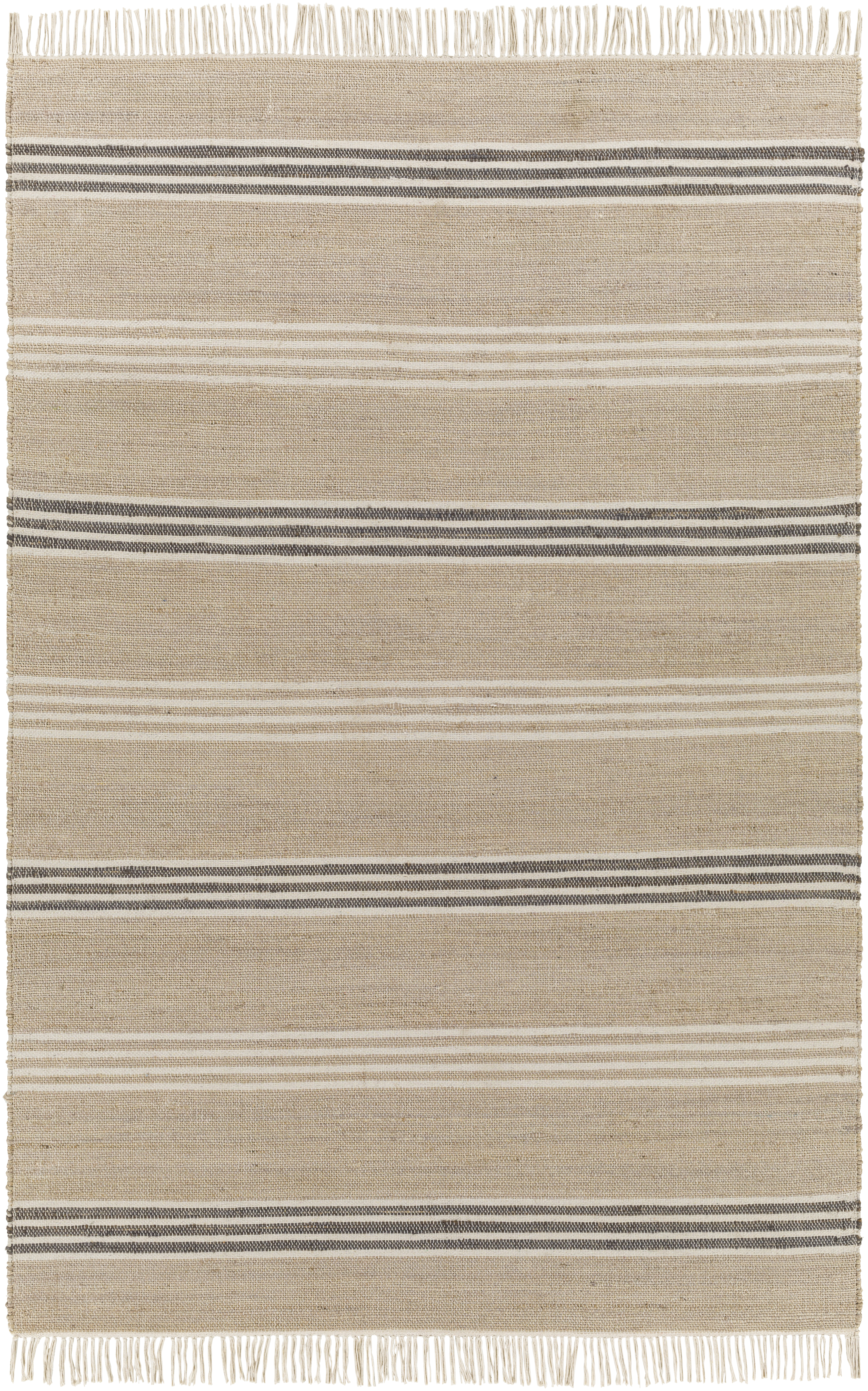 Trabzon 108 X 72 inch Khaki Rug, Rectangle