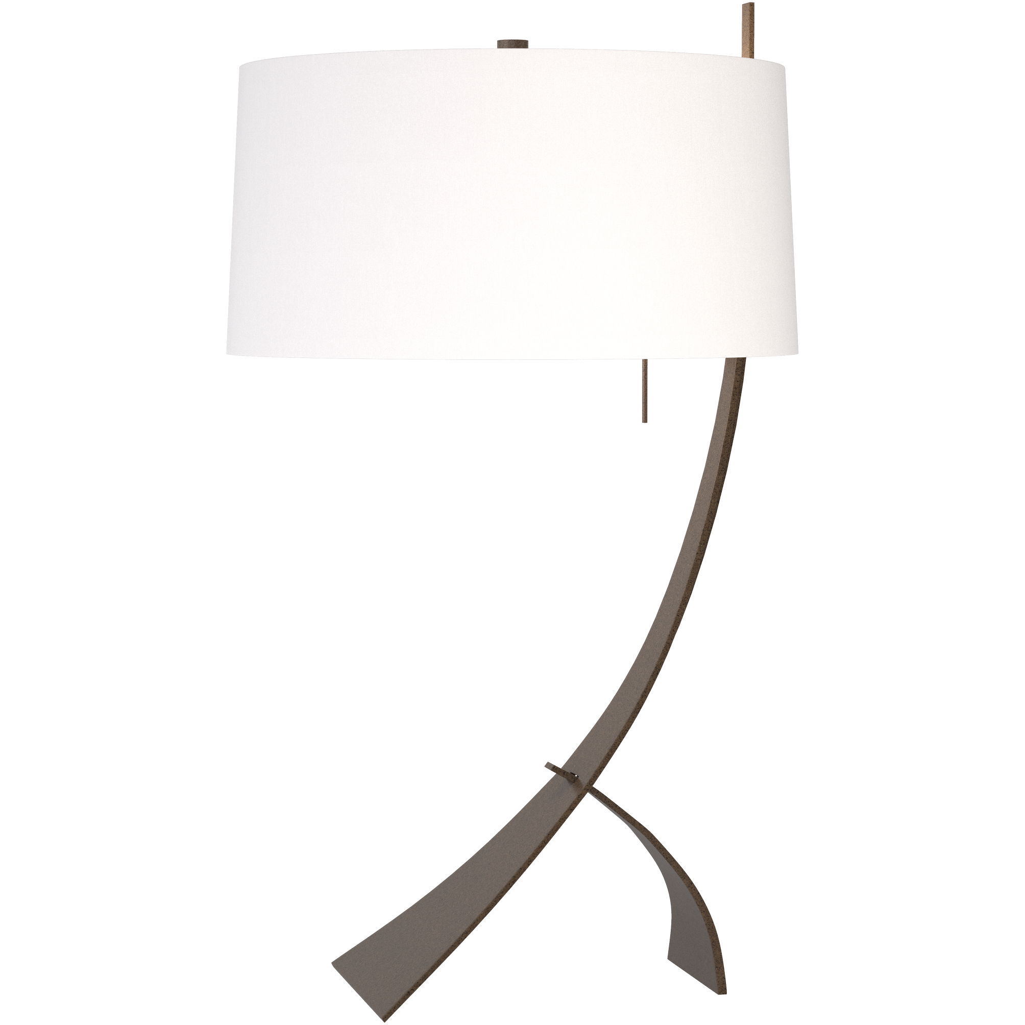 Stasis 28.3 inch 150 watt Bronze Table Lamp Portable Light in Natural Anna