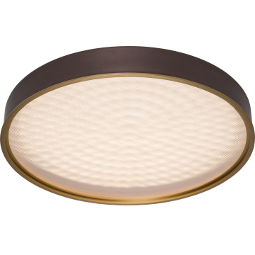Pan 16 inch Deep Taupe Flush Mount Ceiling Light