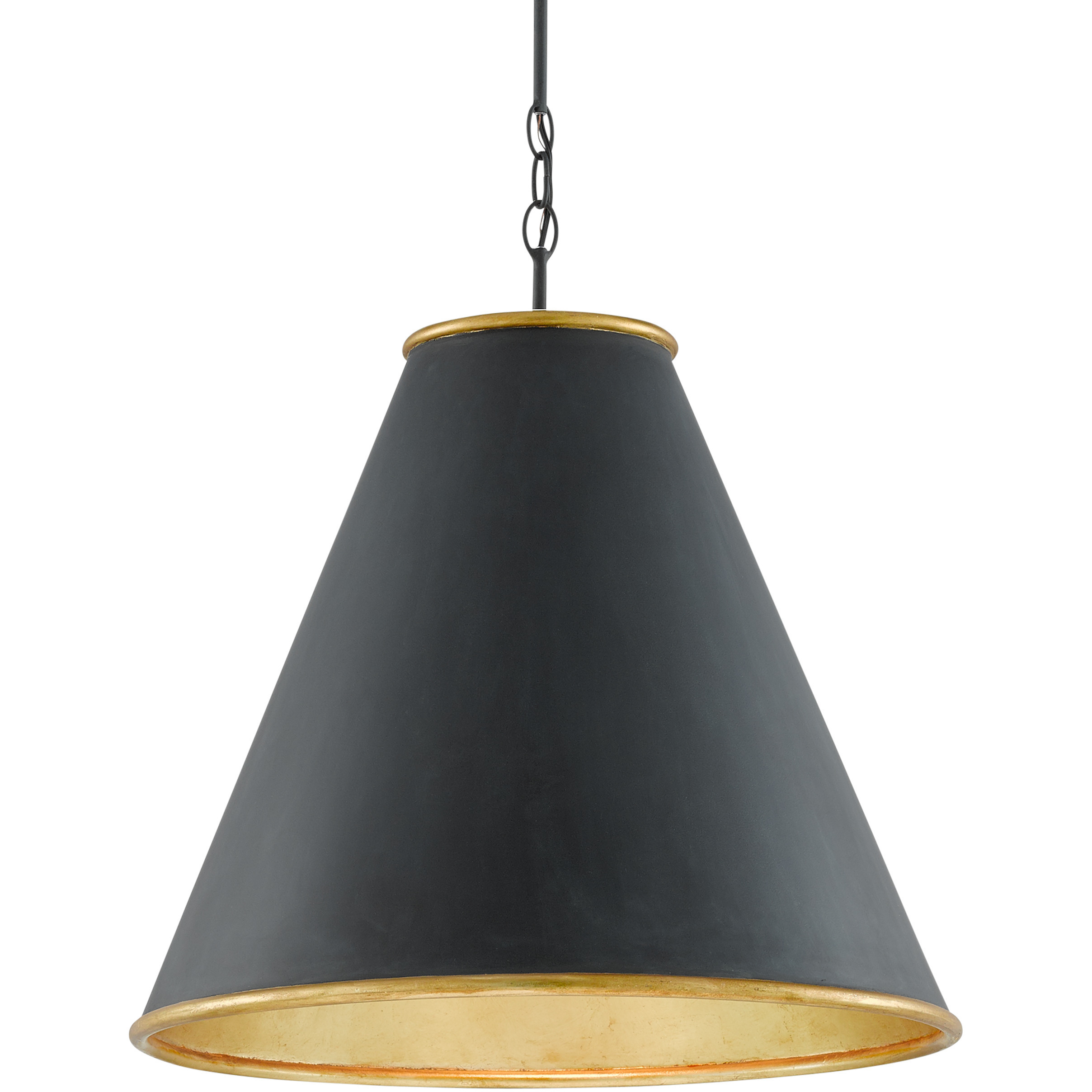 Pierrepont 1 Light 22 inch Antique Black Pendant Ceiling Light, Large