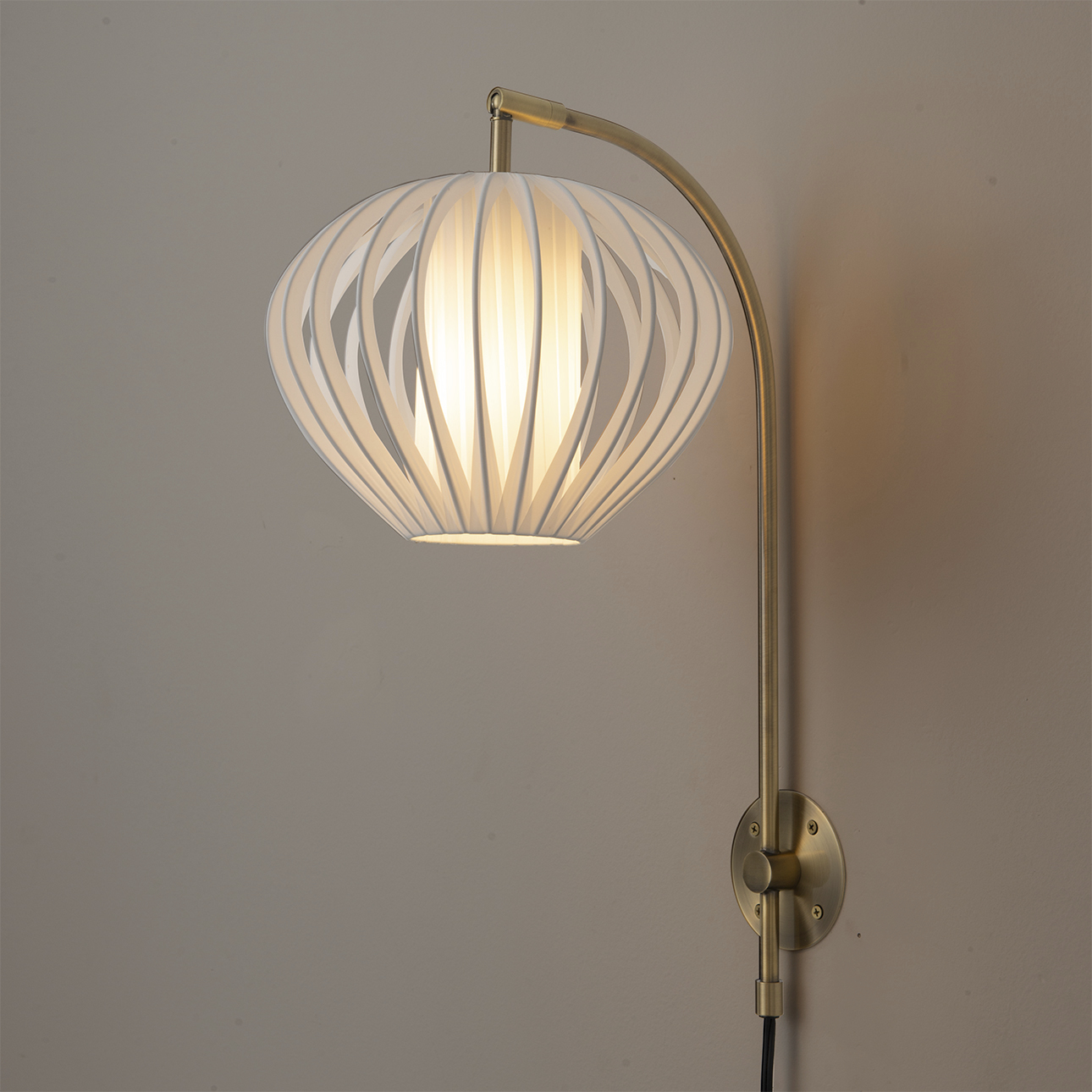 Bloom 1 Light 10.2 inch Weathered Brass Wall Sconce Wall Light