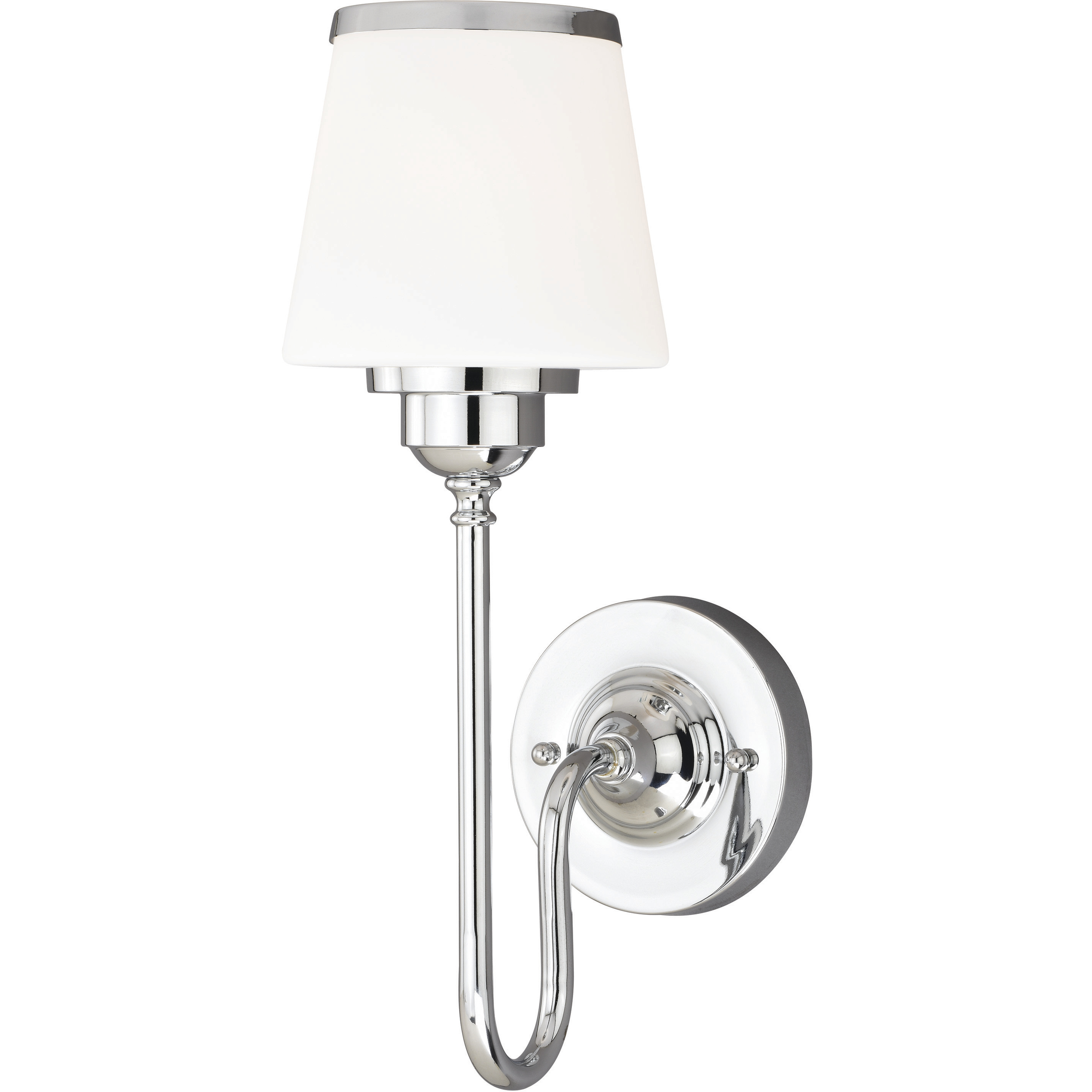 Kelsy LED 8.5 inch Chrome Bathroom Light Wall Light