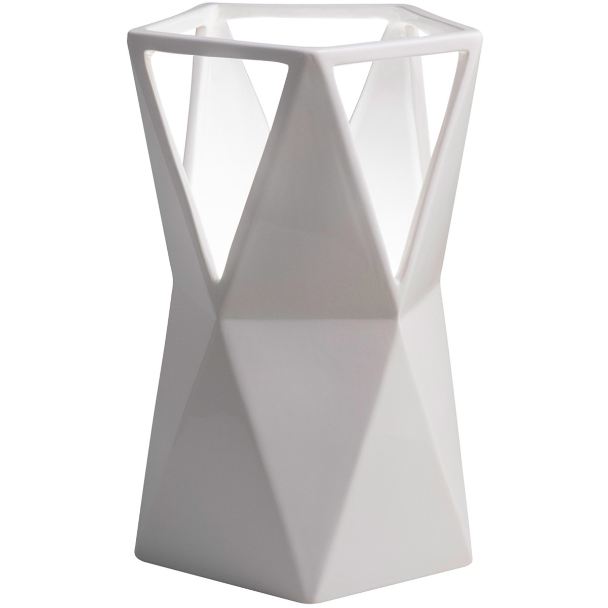 Portable 11.75 inch 60 watt Gloss White Table Lamp Portable Light
