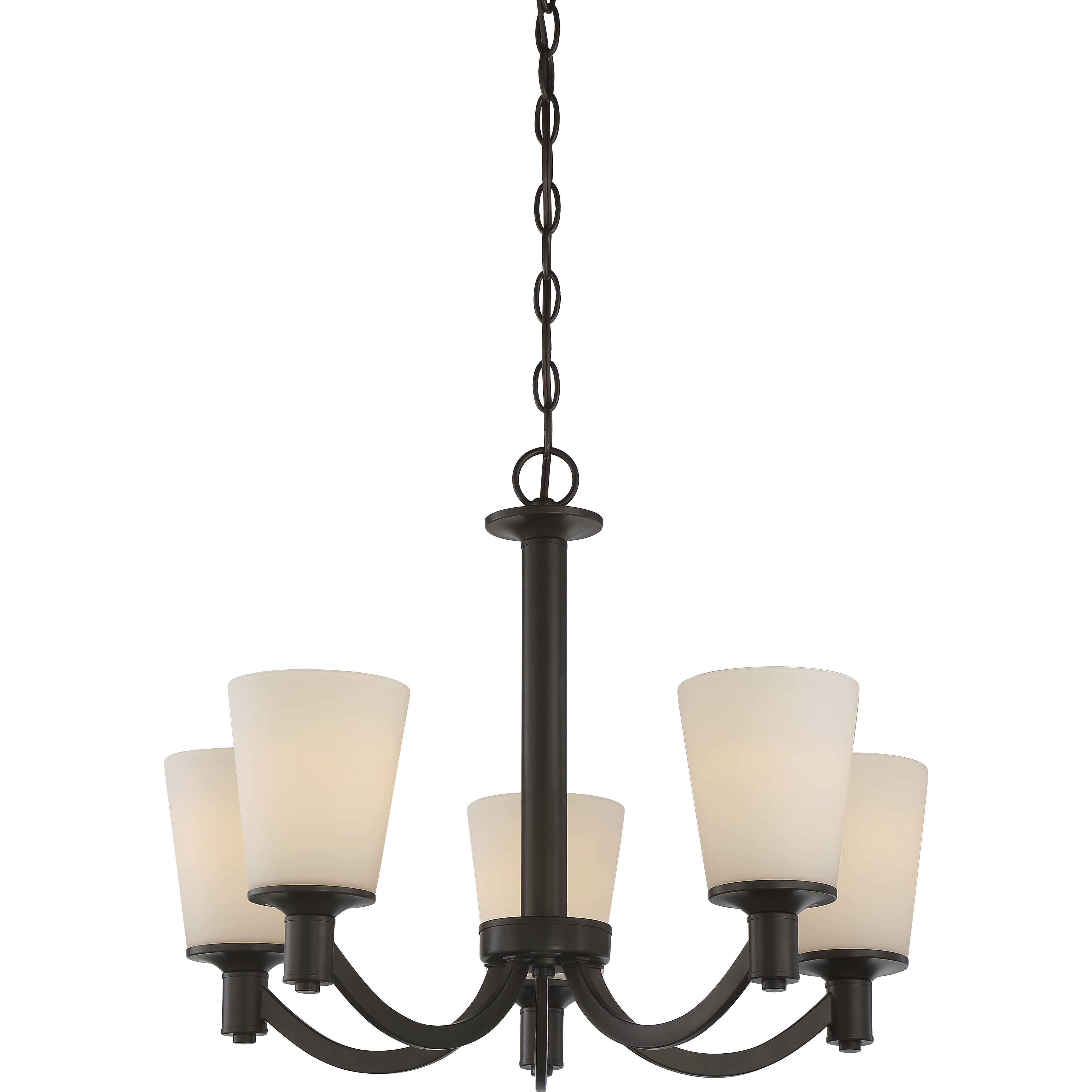 Laguna 5 Light 23 inch Forest Bronze Chandelier Ceiling Light